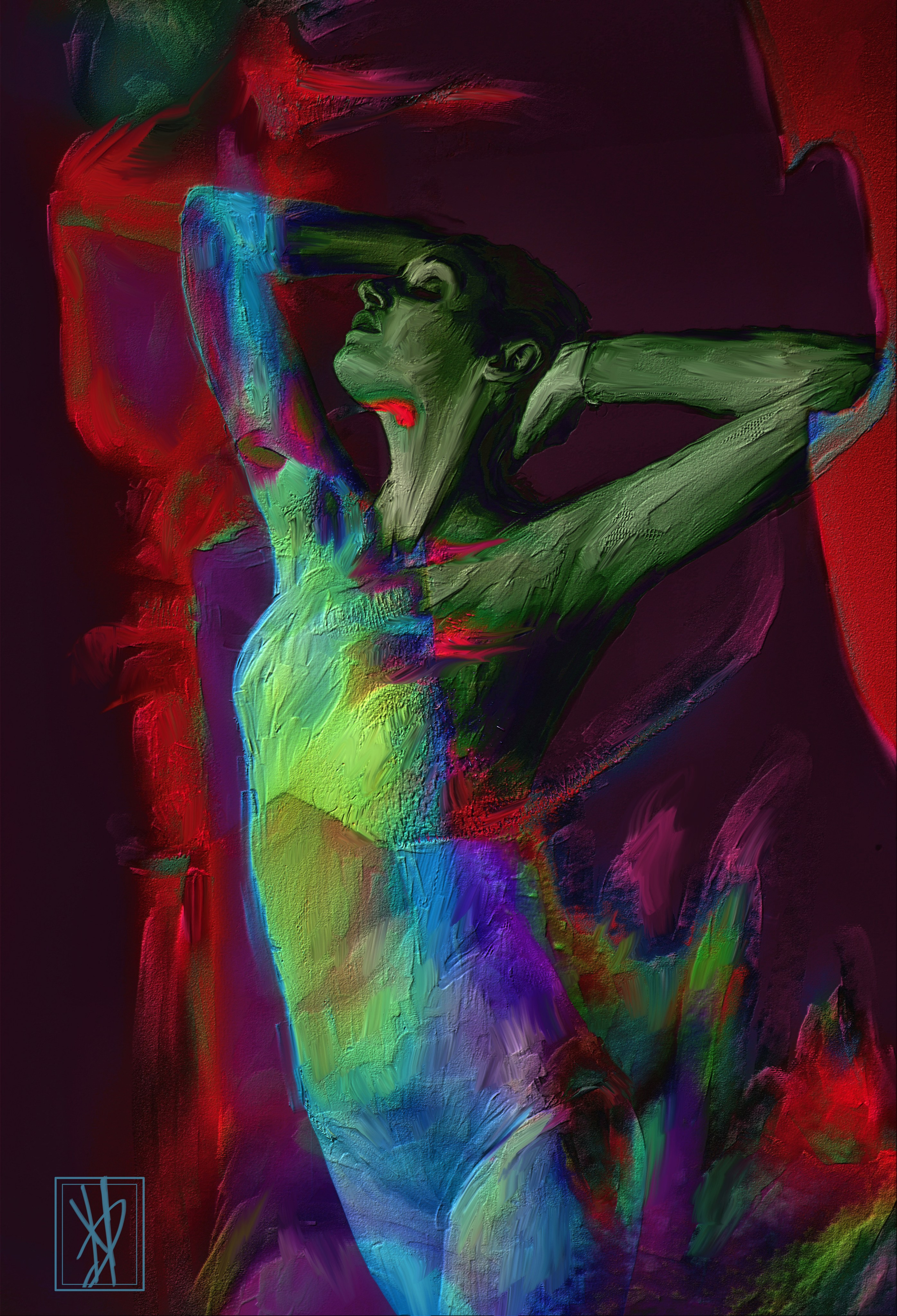 The Crimson Pulse. Yulia Yurchevskaya | Art Director & Visual Visionary