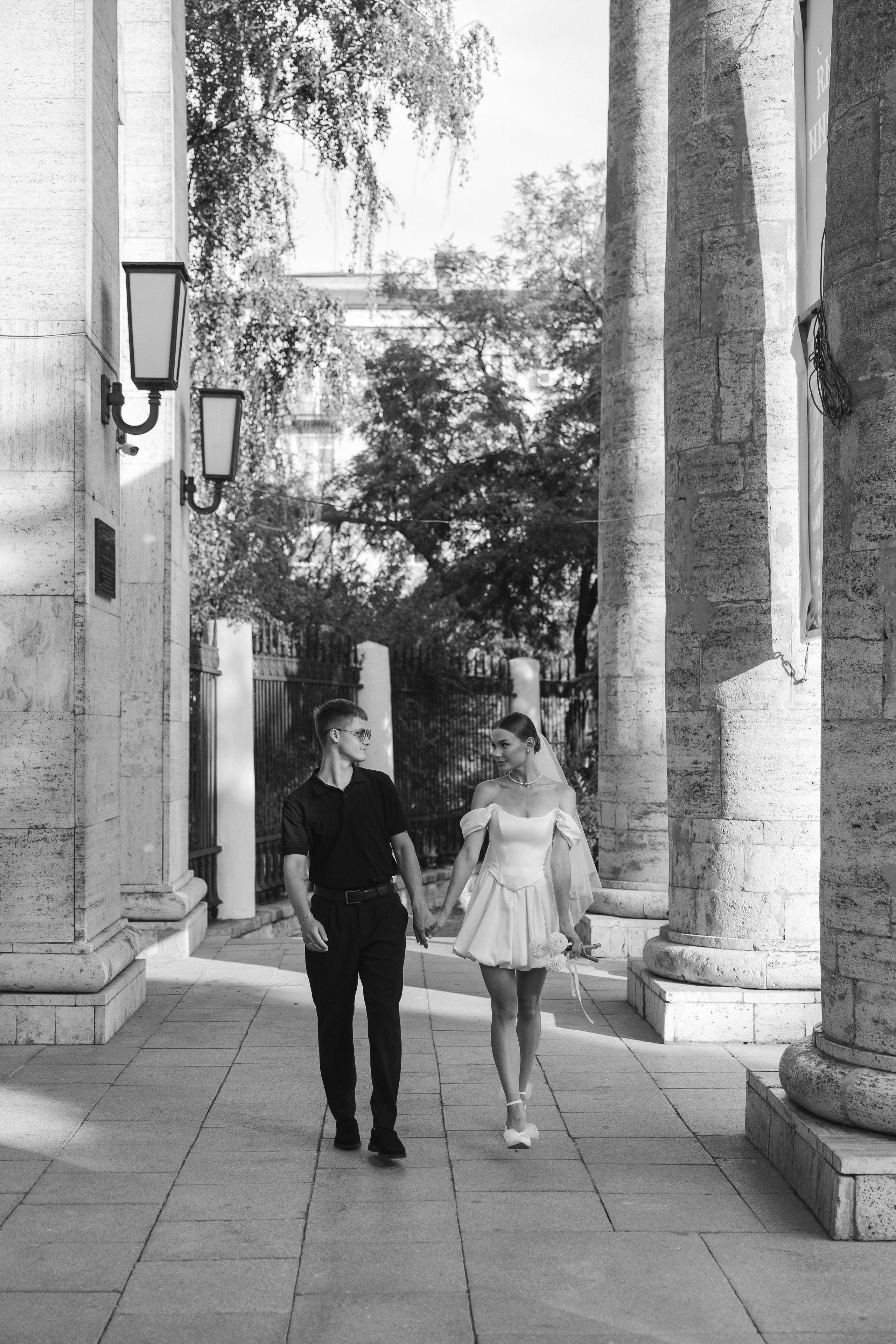 Татьяна, Вячеслав (Прогулка после ЗАГСа). Фотограф в Волгограде Кристина Прохоренко