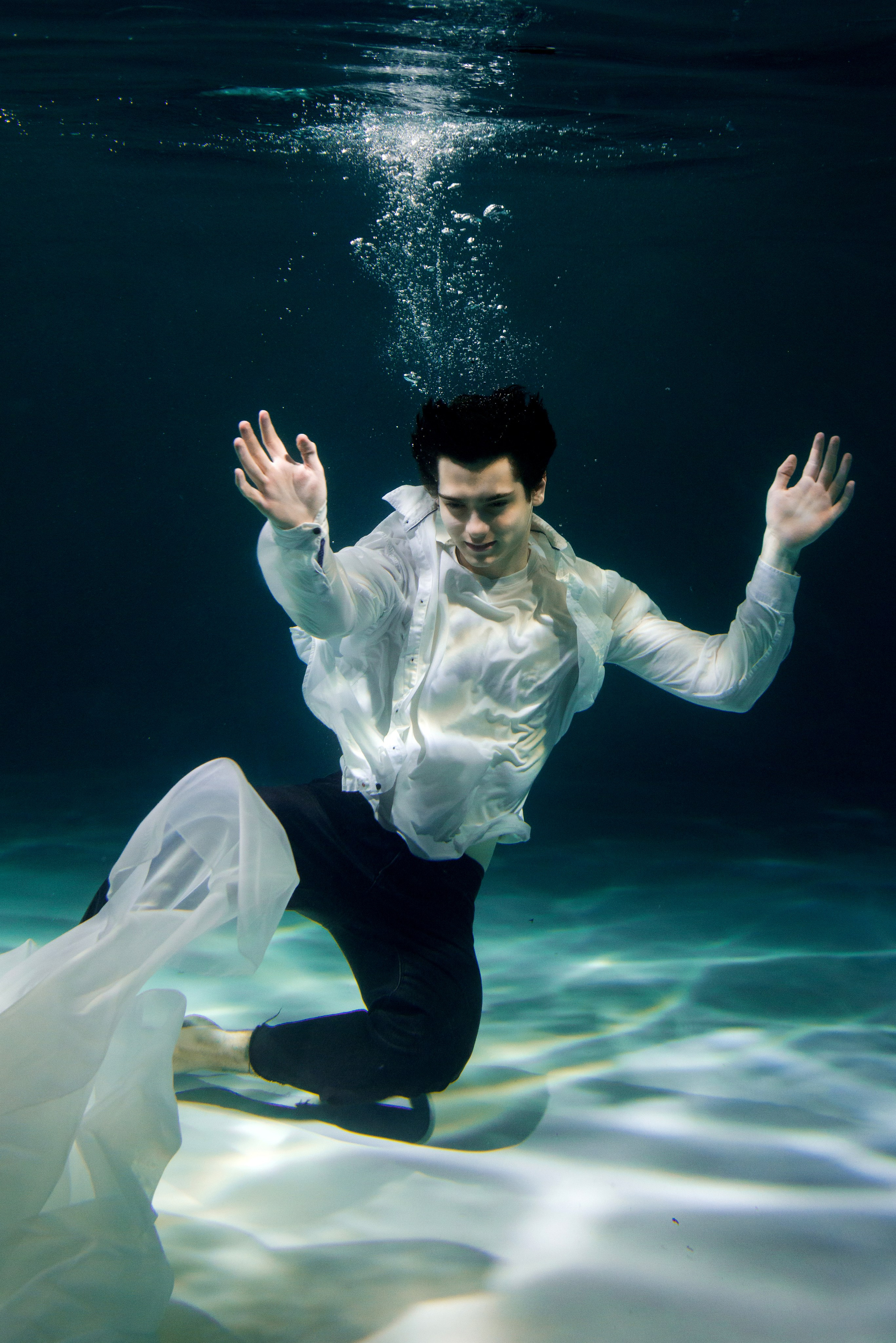 Под водой. Фотограф и дизайнер в Москве Екатерина Лобачева