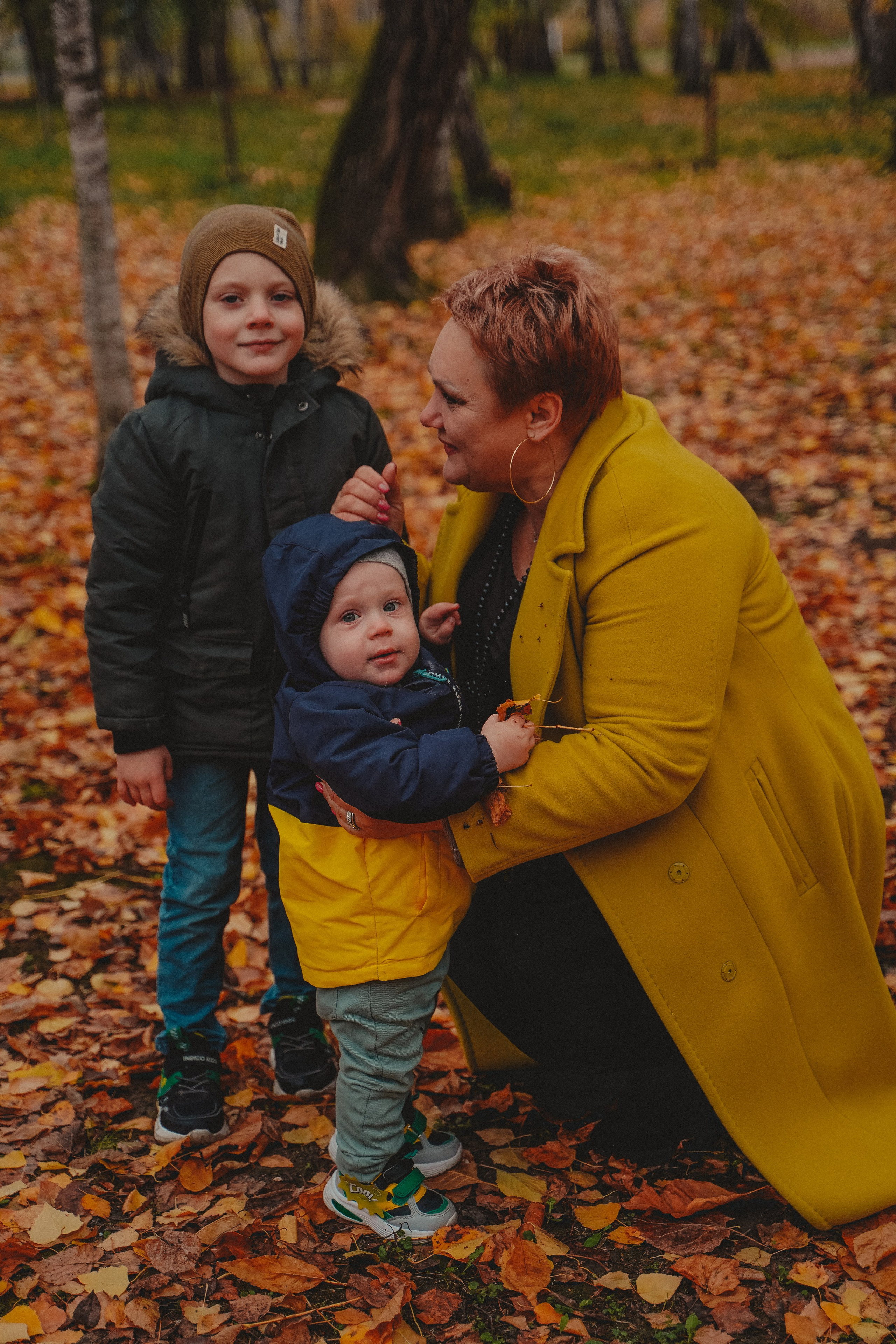 Фотосессия большой семьи в парке. Семейный и женский фотограф в Краснодаре Анастасия Приймак