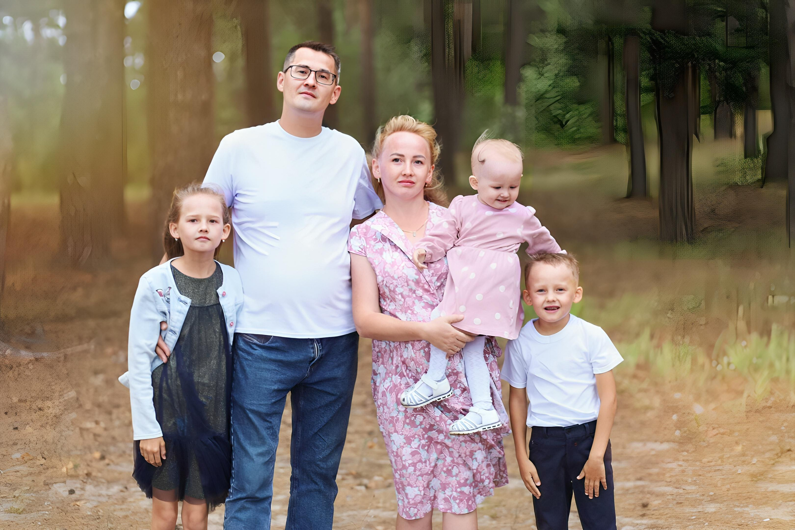 Летняя история семьи Камалеевых. Семейный и свадебный фотограф Екатерина Михайлова