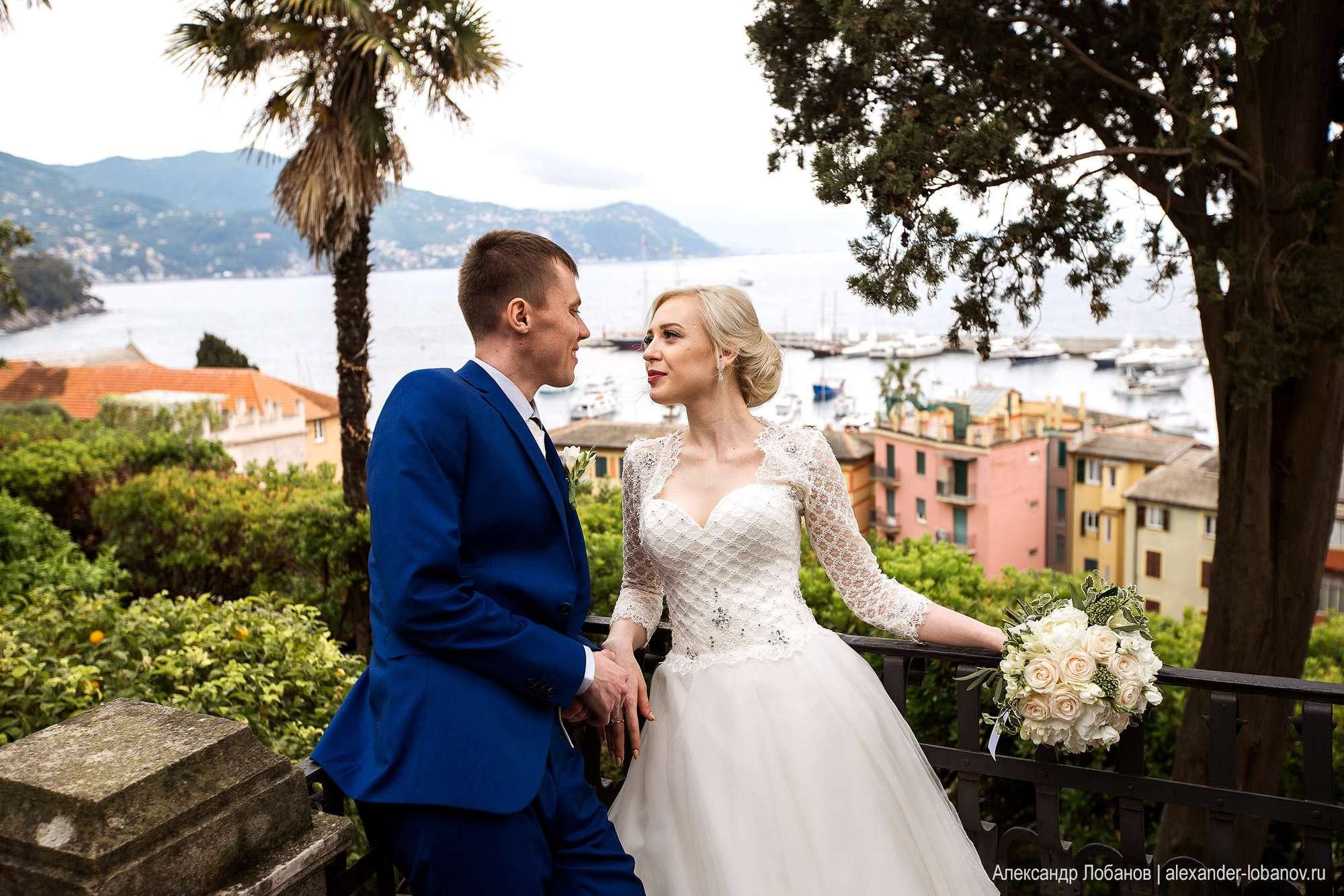 Свадьба Олега и Виктории в Портофино, Италия