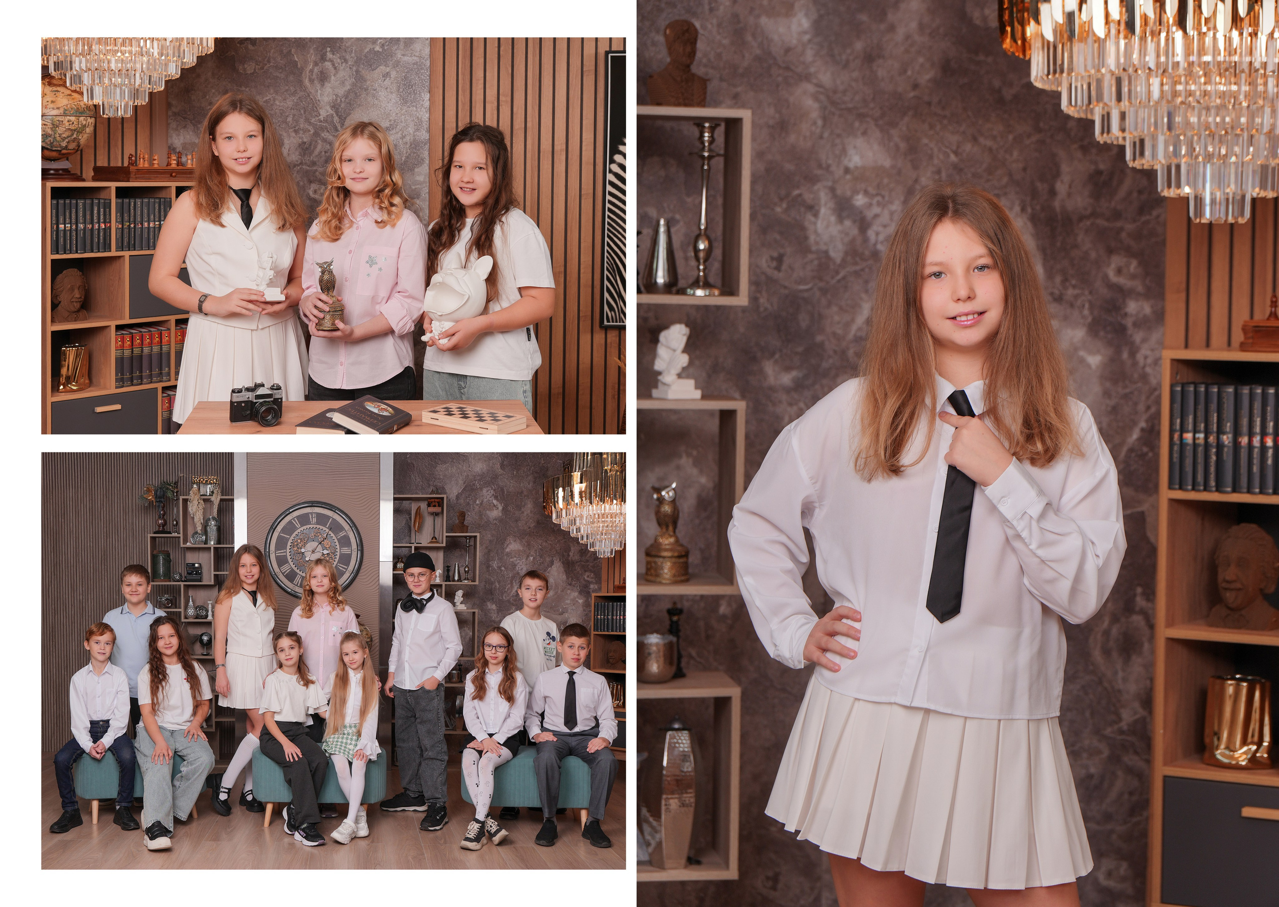 ЛИЦЕЙ 64 4 В. Красивый выпускной альбом в Краснодаре