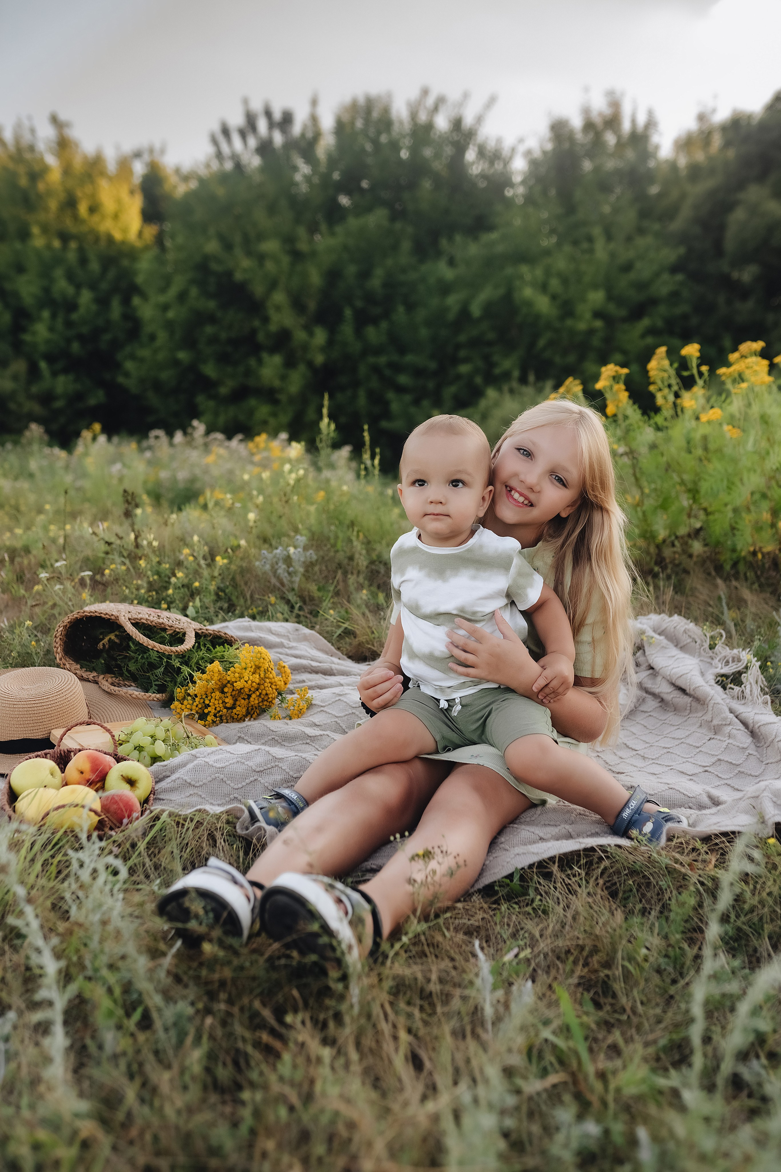 Семейная съемка на закате. Фотограф Карина Шмулёва. Воронеж и область