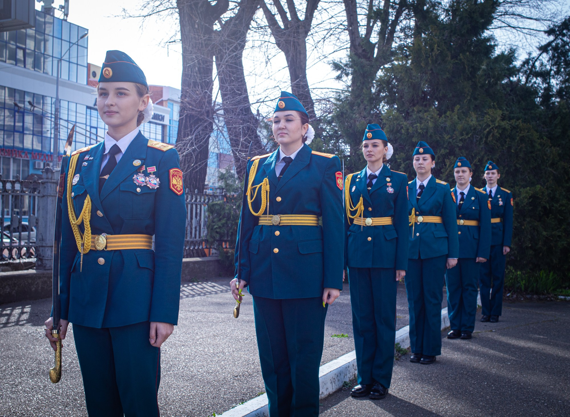 Репетиция Почётного Караула Краснодара. Репортажный, промышленный и маркетплейс-фотограф Дмитрий Чернат