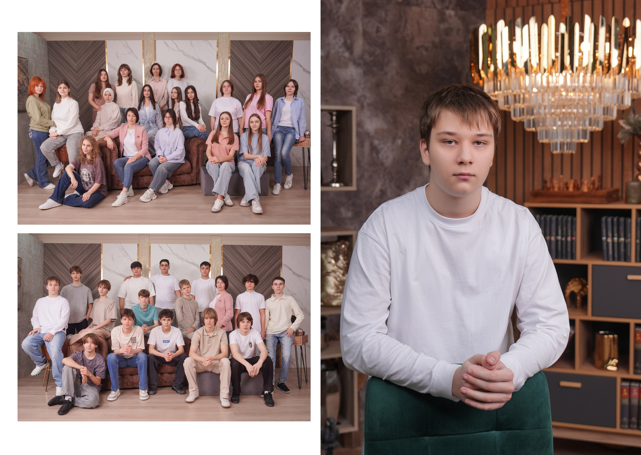 ШКОЛА 105 9 В. Красивый выпускной альбом в Краснодаре