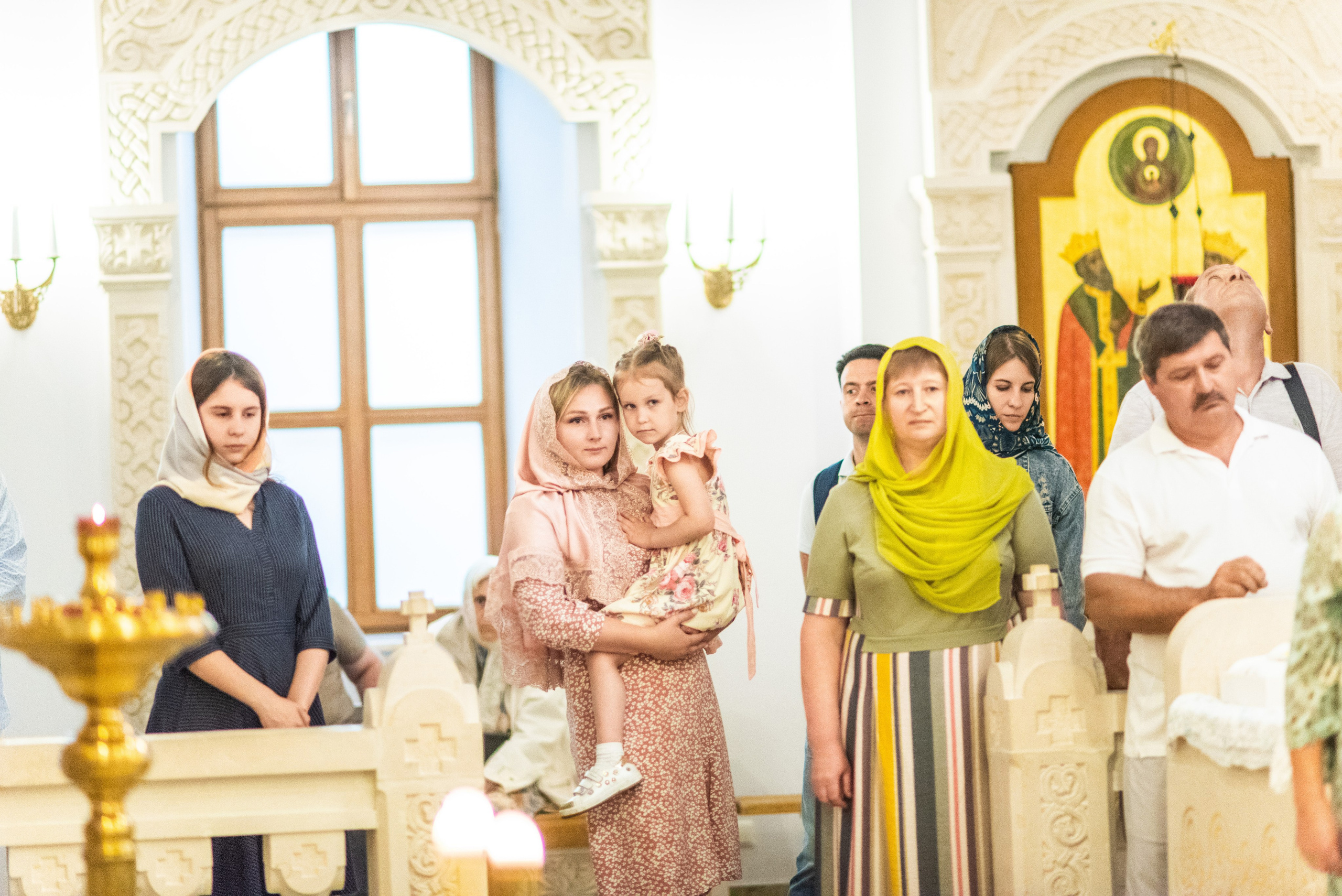 Крещении Ксении. Фотограф Юлия Попова