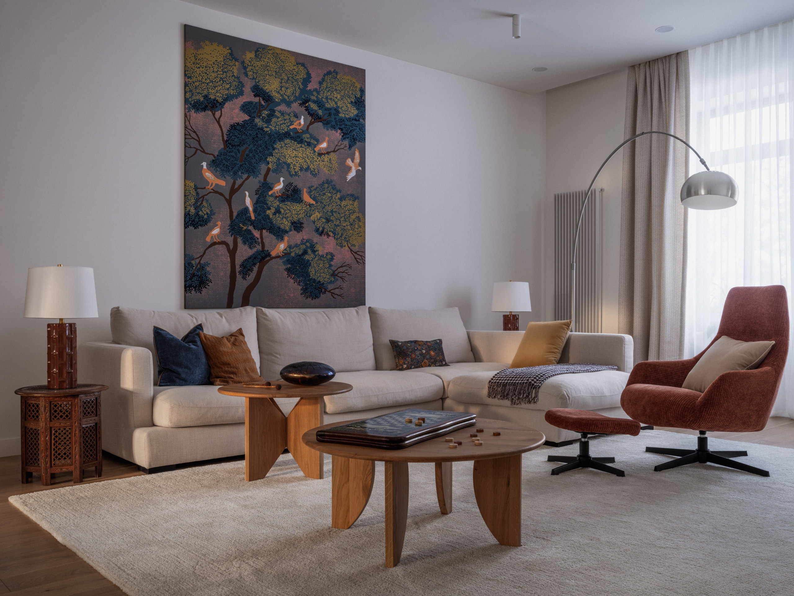 NESSO Interiors — Тау Самал. Roman Yakunin — interior photographer in Almaty, Kazakhstan