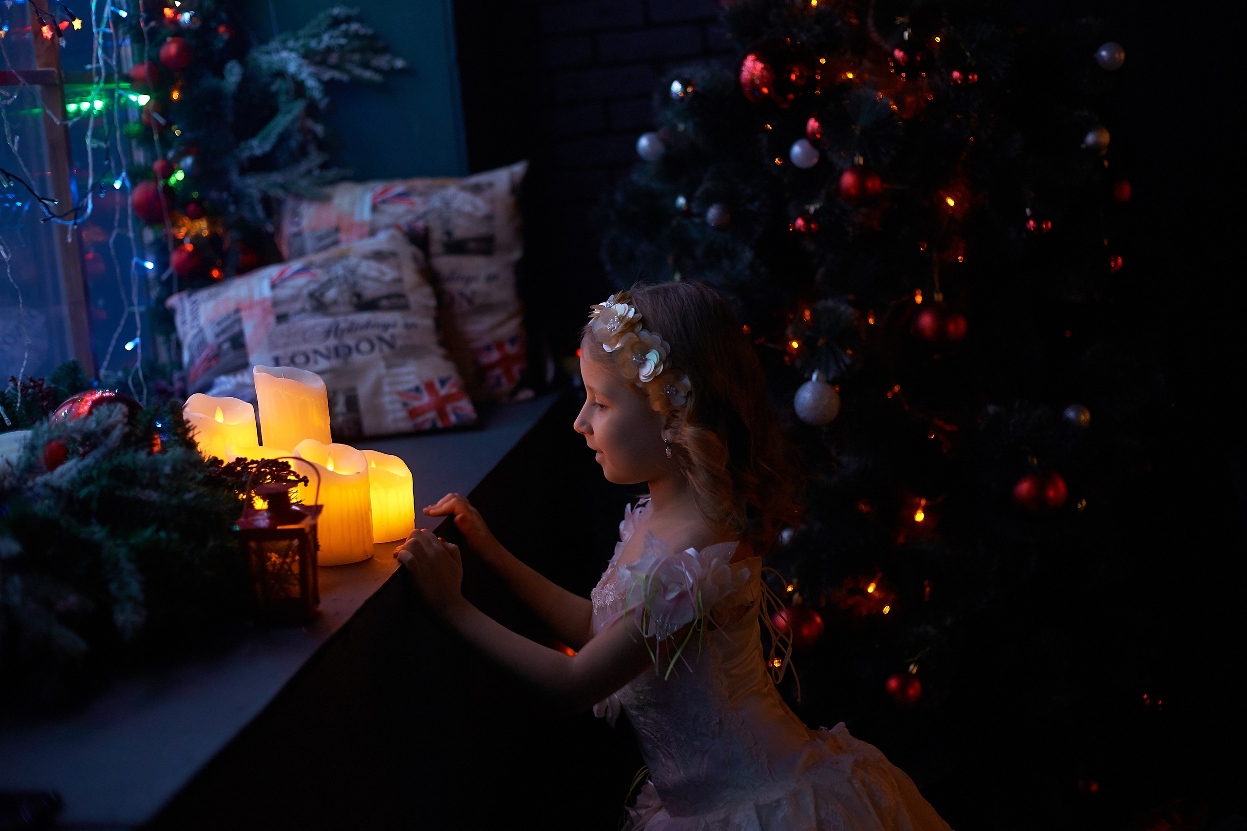 Новогодняя съёмка. Анна Катасонова