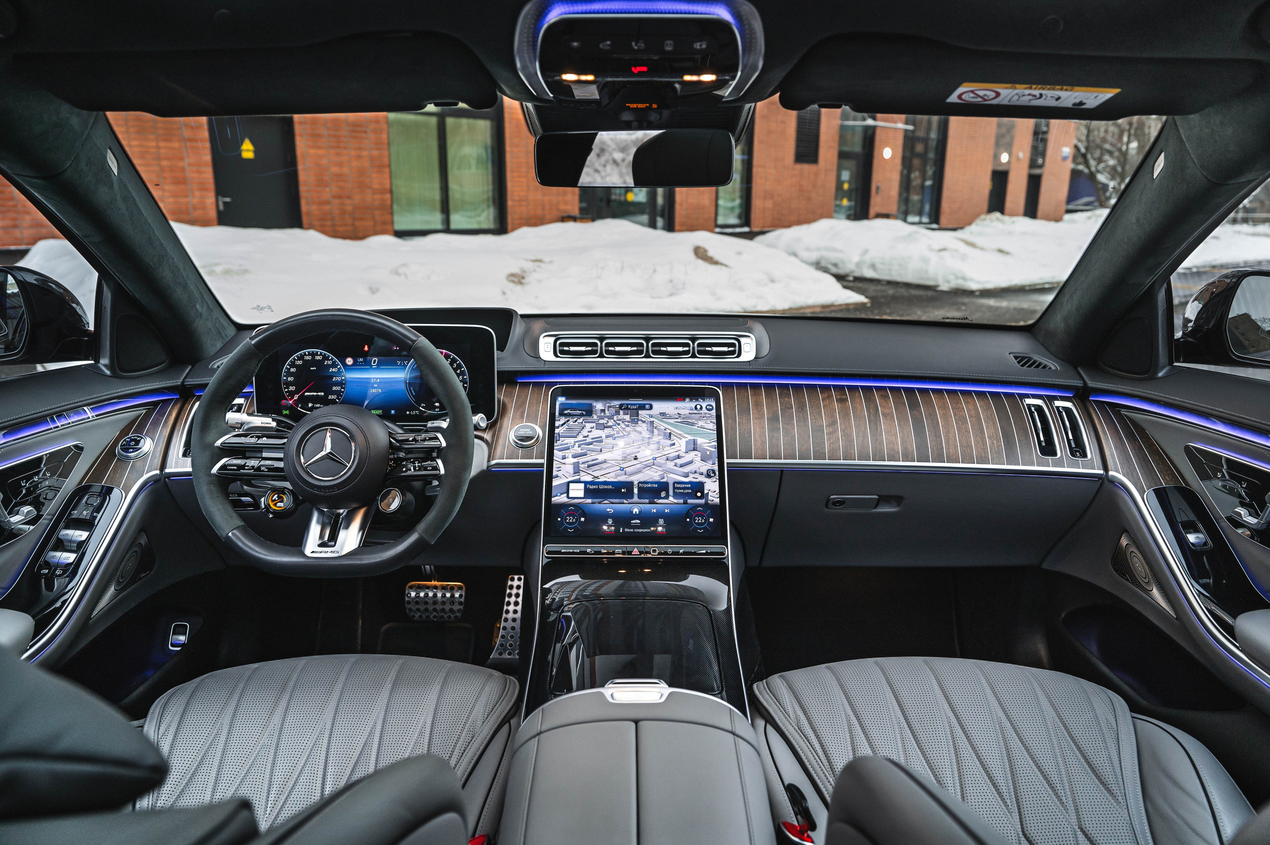 MB w223 S63. Автомобильный фотограф в Москве — Сидоров Дмитрий