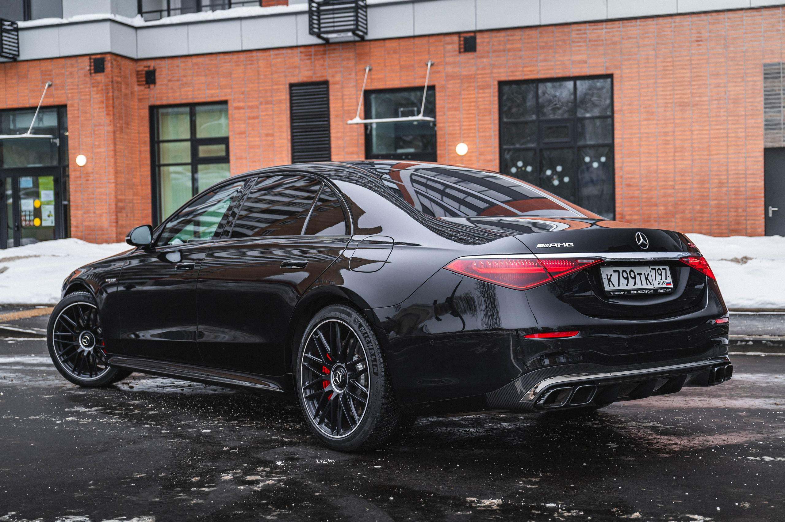 MB w223 S63. Автомобильный фотограф в Москве — Сидоров Дмитрий