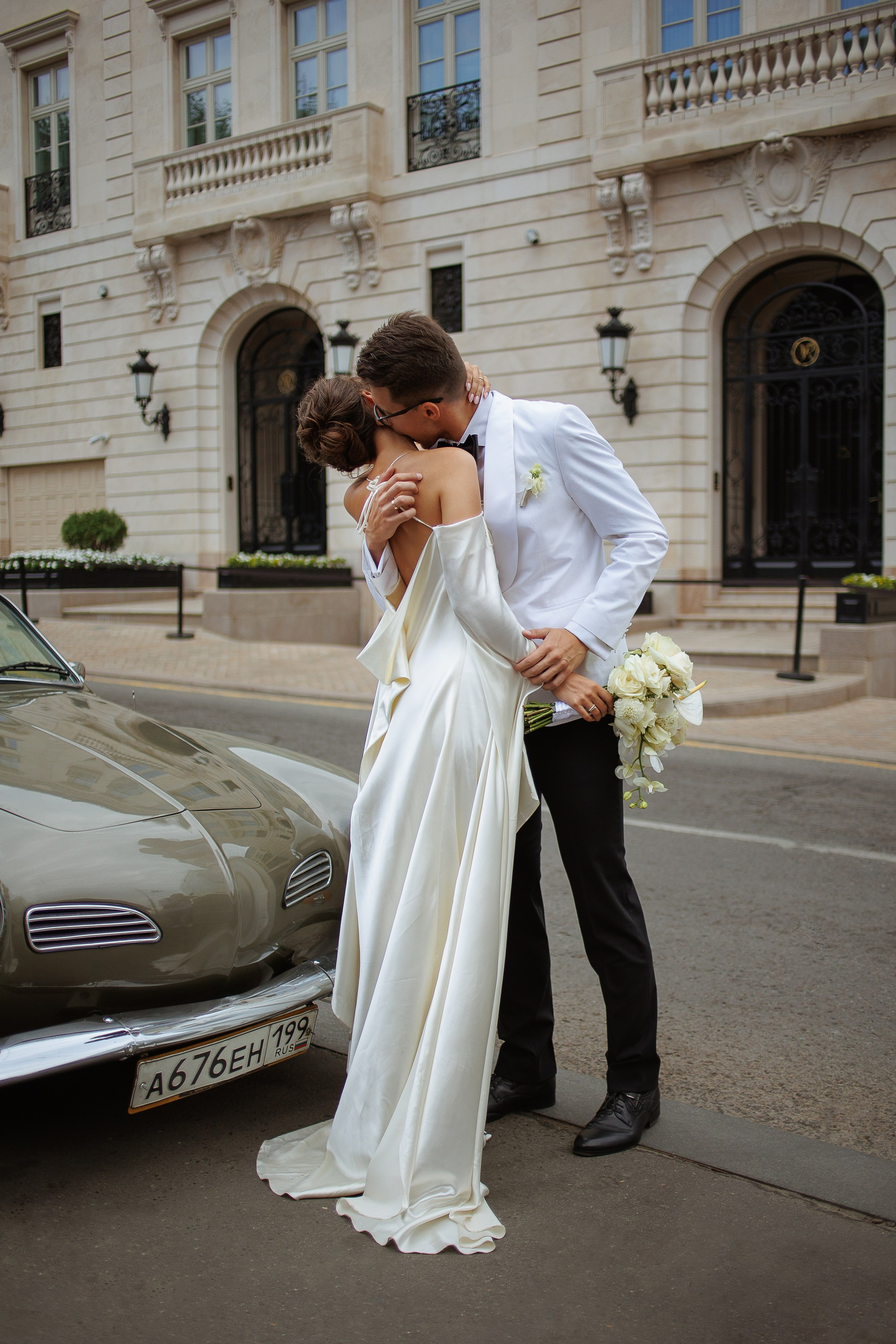 Ретро машина Анна и Владислав. Марковкина КрисТина