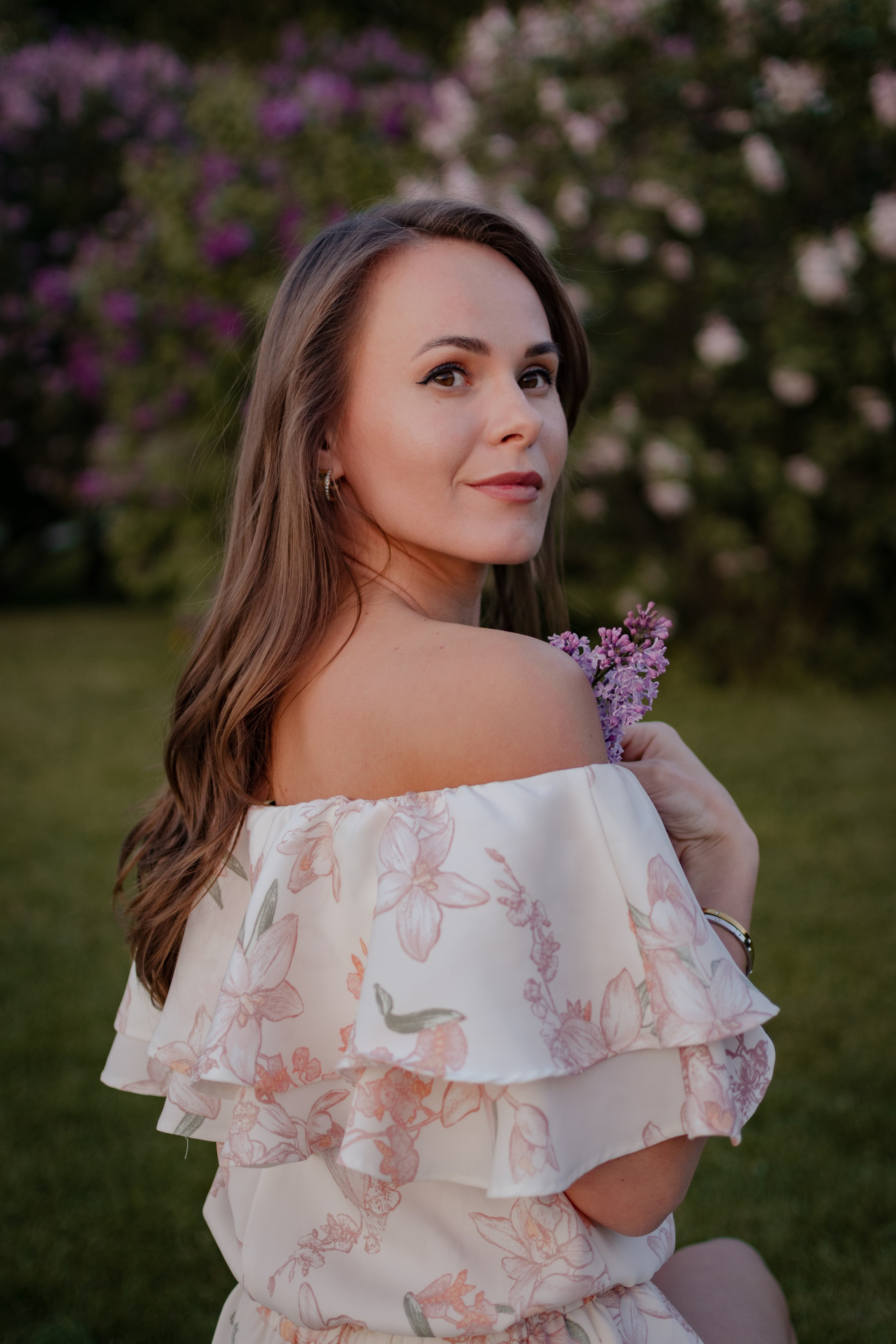 Сирень. Портретный фотограф в Москве Ольга Чечерина