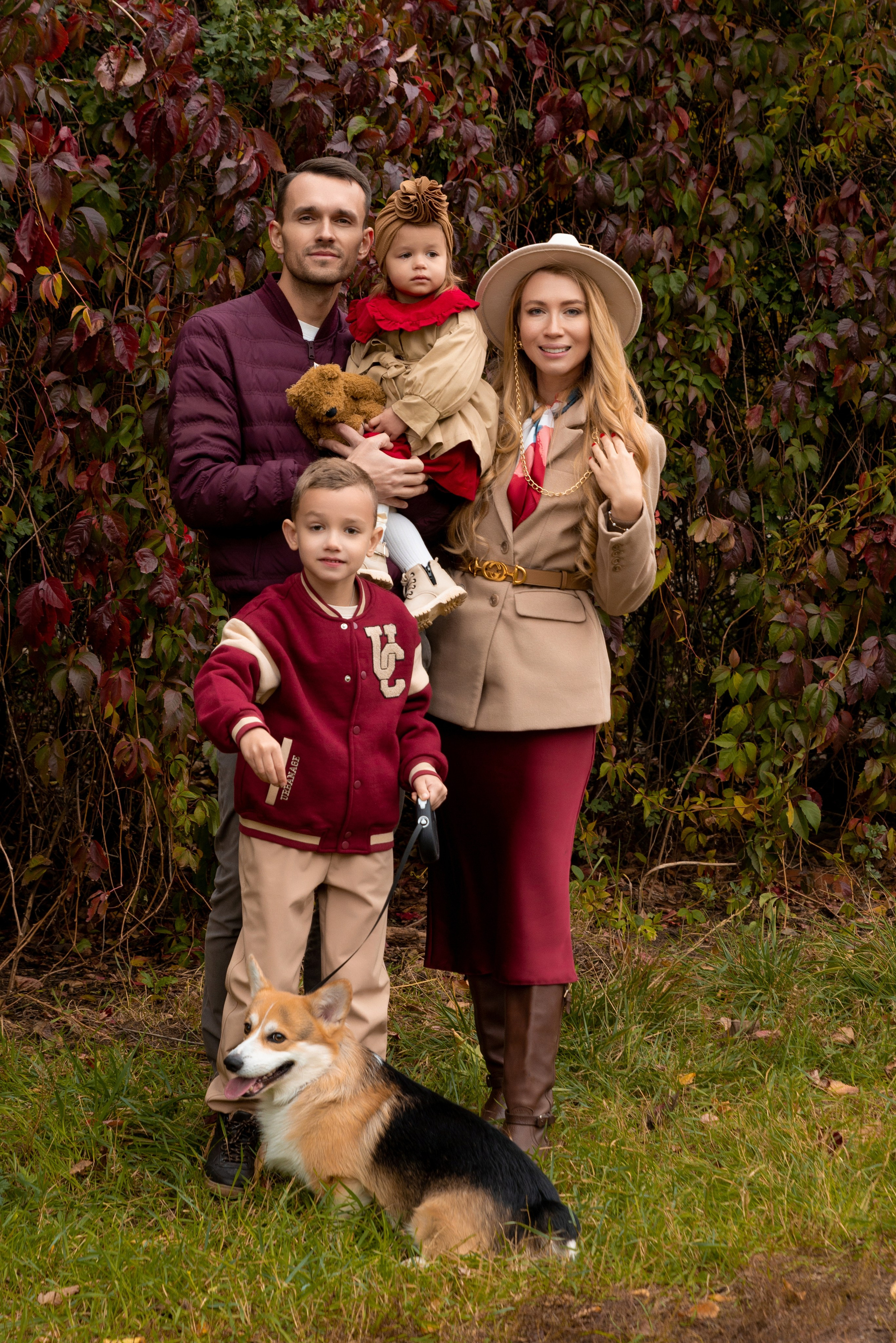 Семья Ксенофонтовых. Портретный фотограф в г. Москва Солнцево Яковлева Анастасия