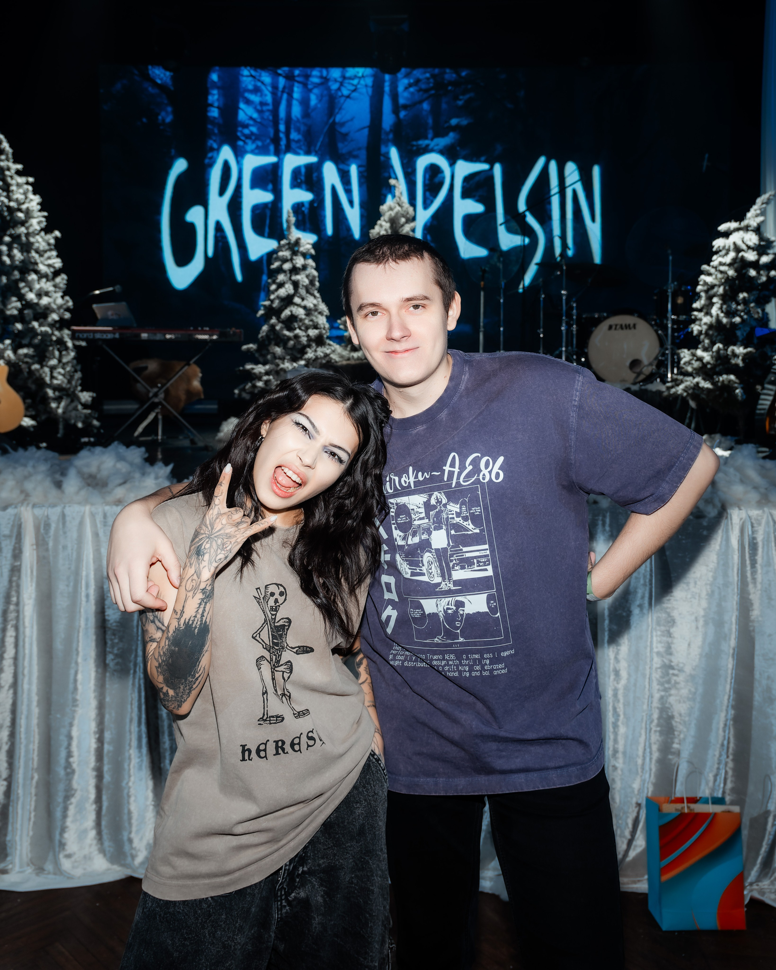 Green Apelsin в Альфа Кристалл 06.01.2026. Репортажный фотограф и видеограф в Москве