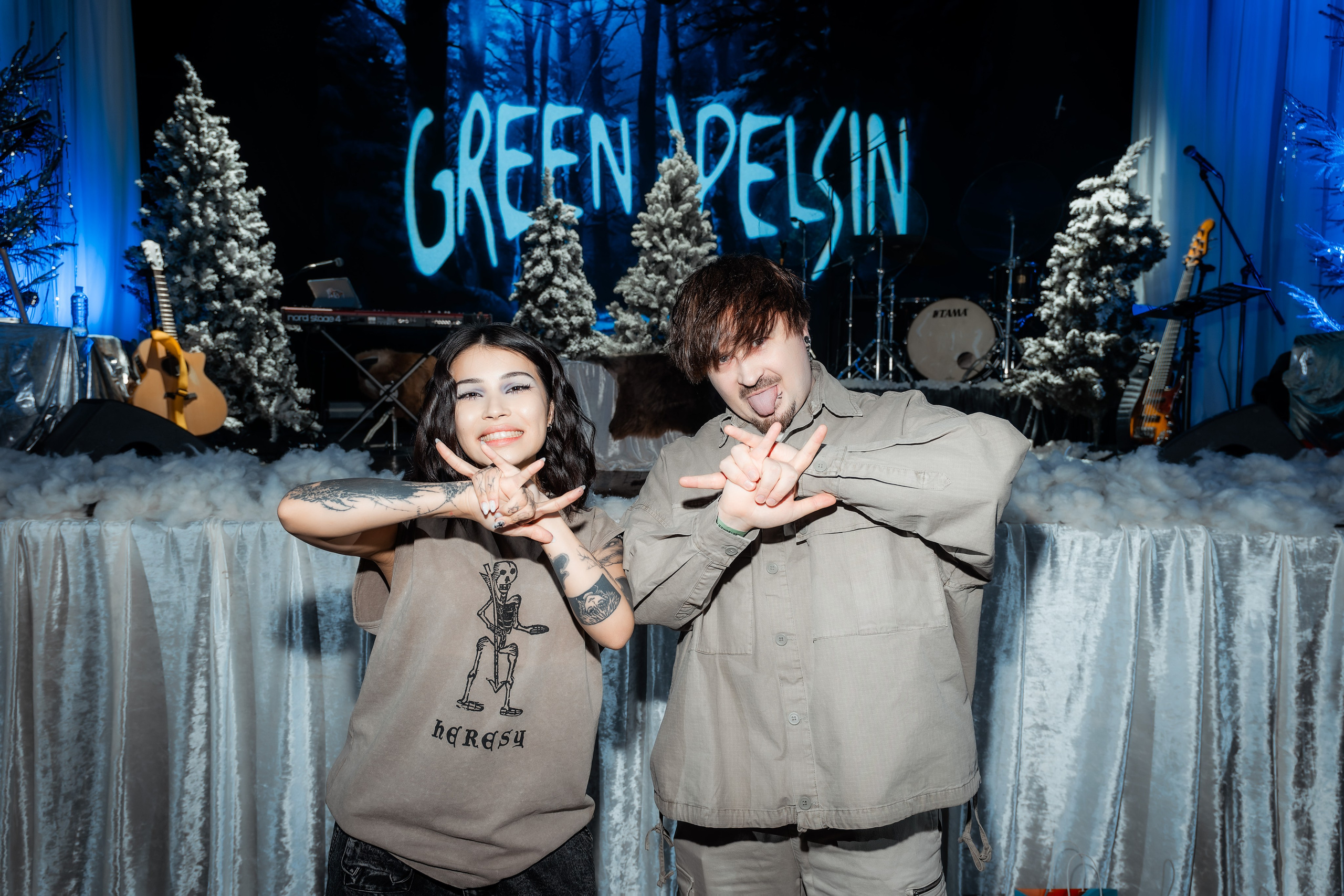 Green Apelsin в Альфа Кристалл 06.01.2026. Репортажный фотограф и видеограф в Москве