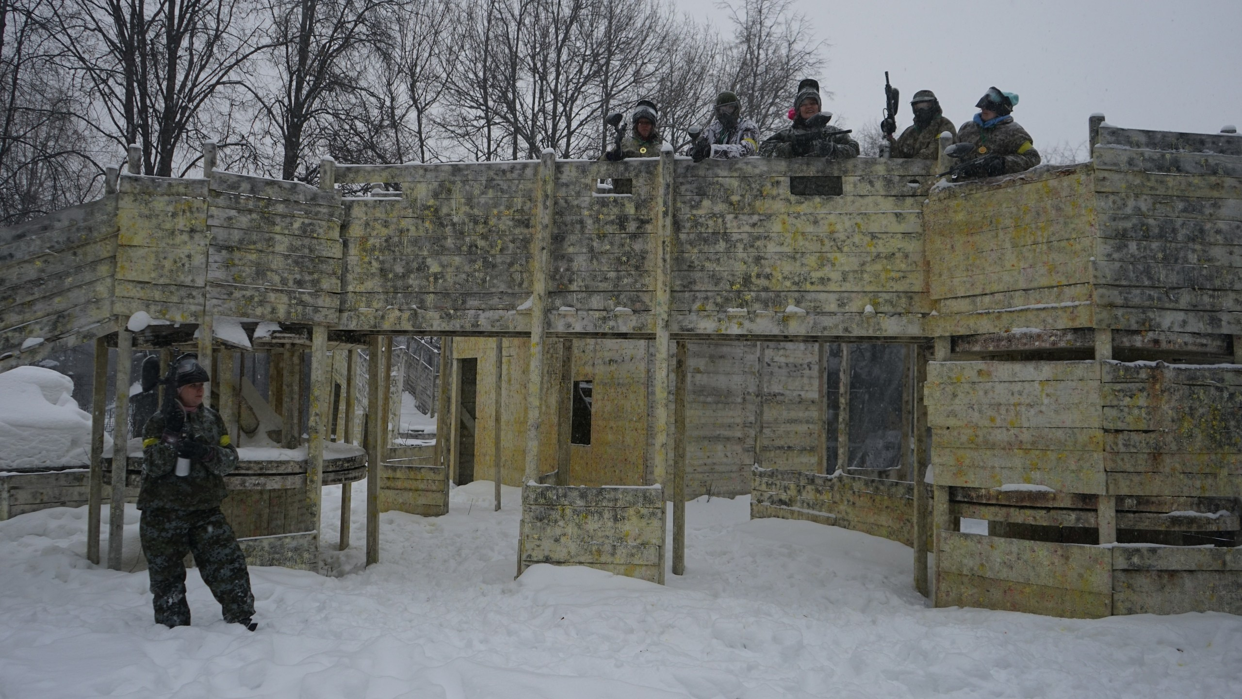 Пейнтбол + шашлыки | 21.02.2021. Галерея Фантим