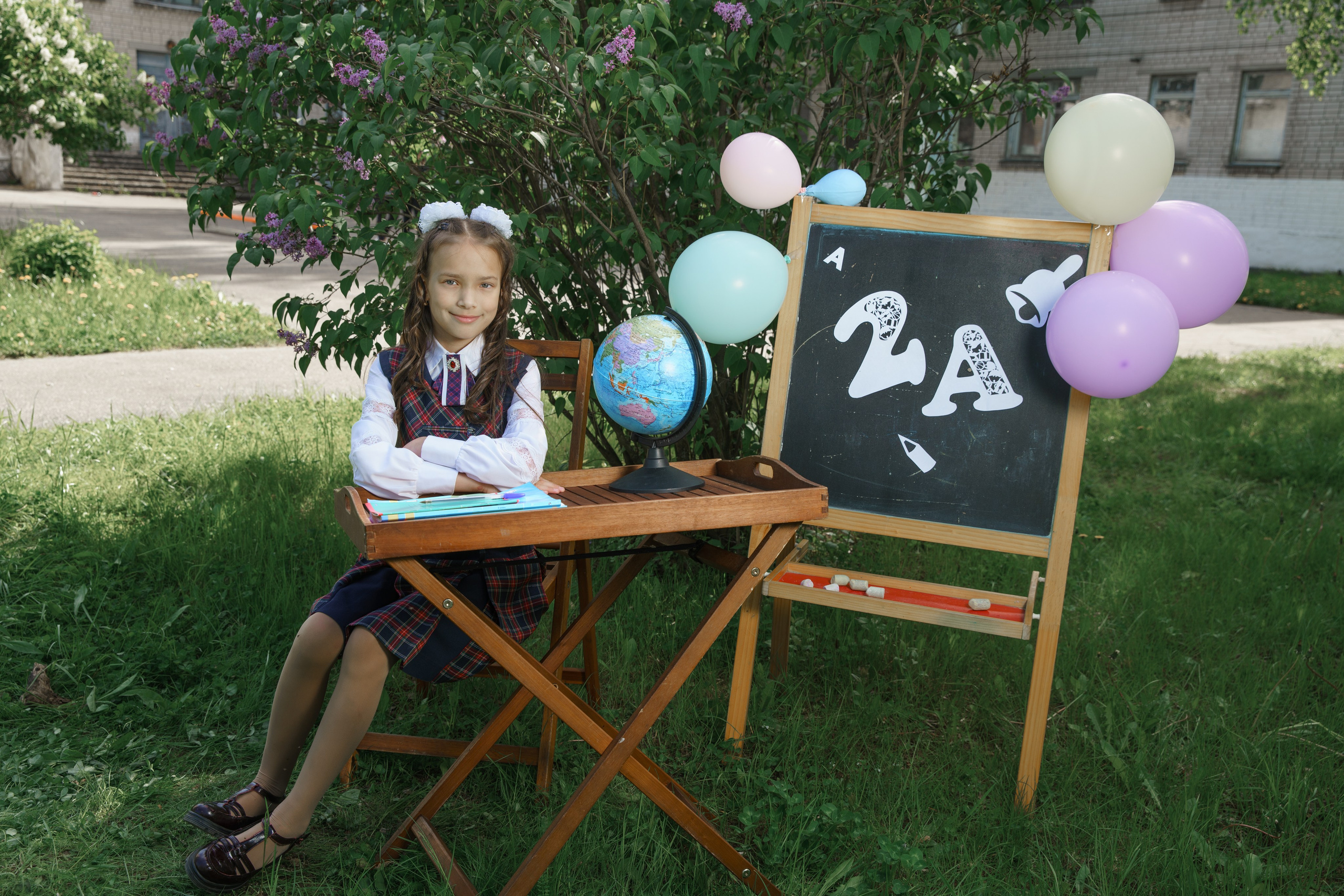 Школьная фотозона. Семейный и детский фотограф в Нижнем Новгороде