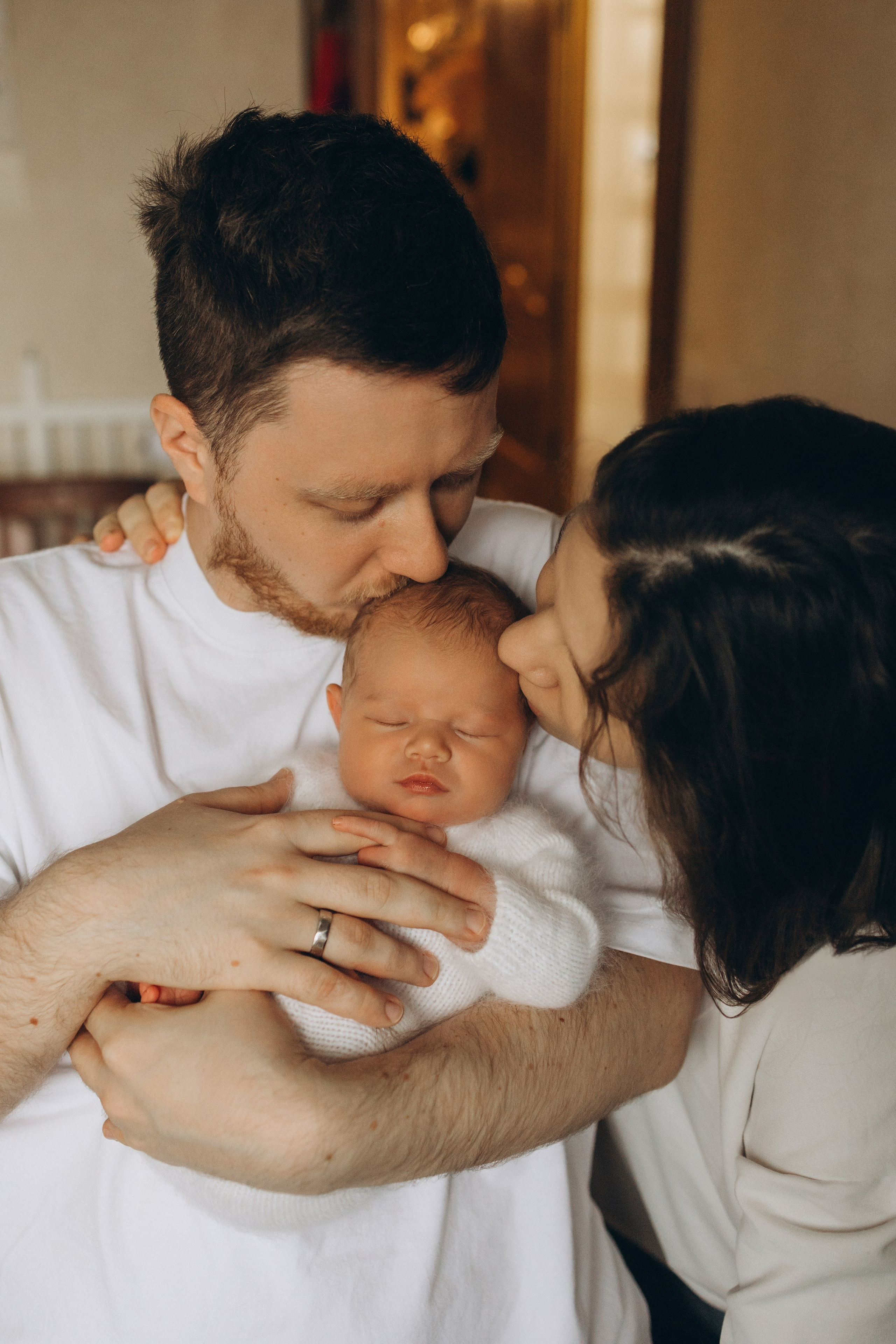 Вера 11 дней. Фотограф новорождённых Newborn Москва