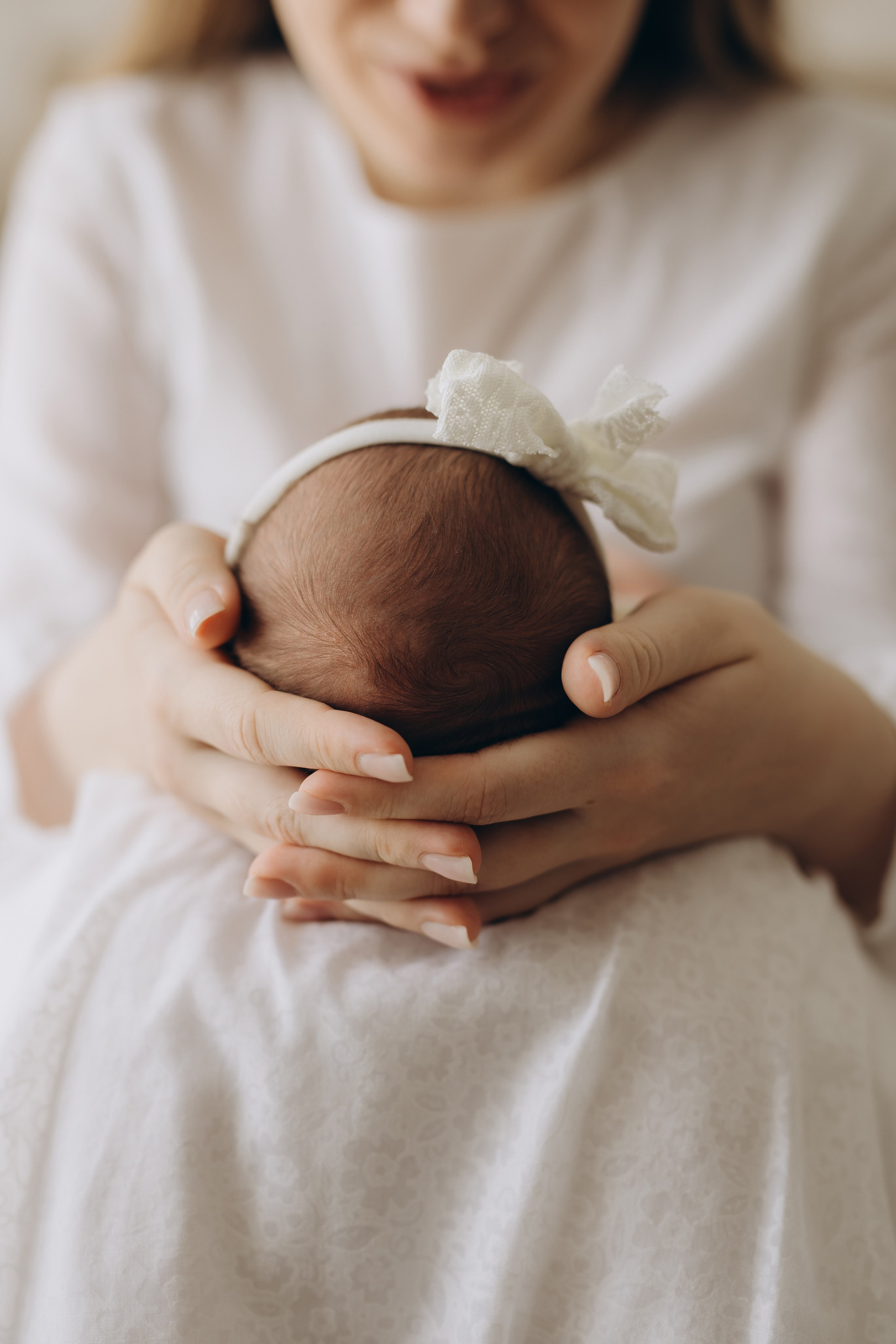 Василиса 23 дня. Фотограф новорождённых Newborn Москва