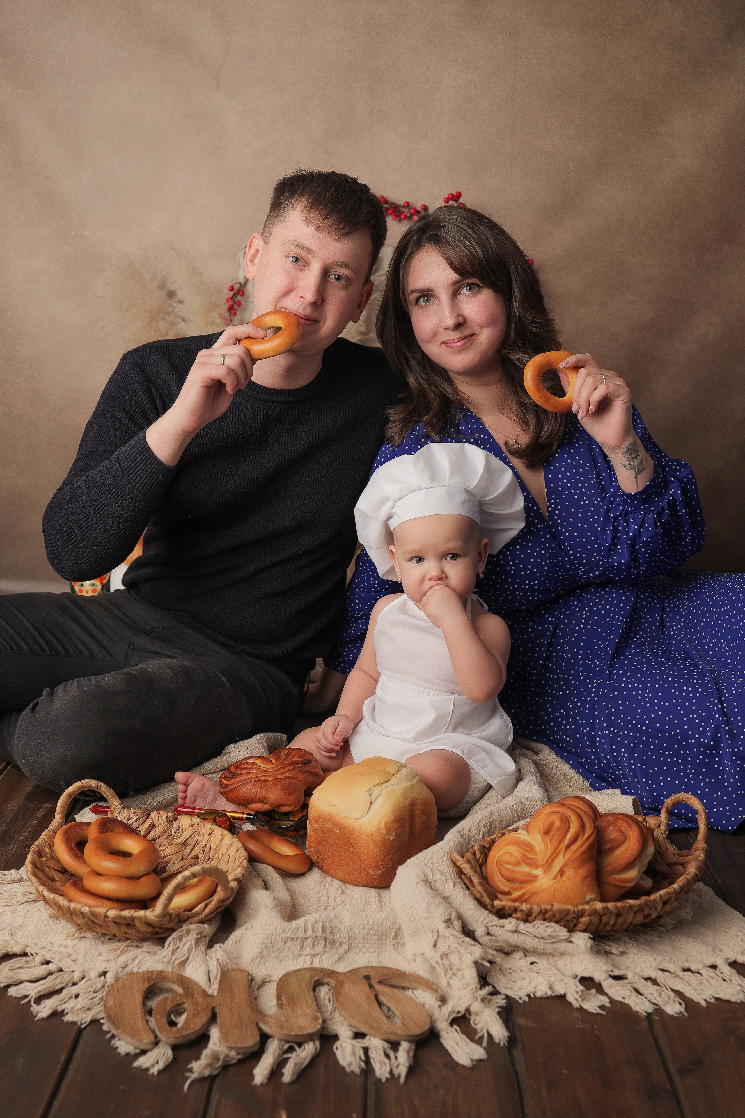 Ангелина, 1 годик. Фотограф новорожденных в Новокузнецке Анна Горошникова
