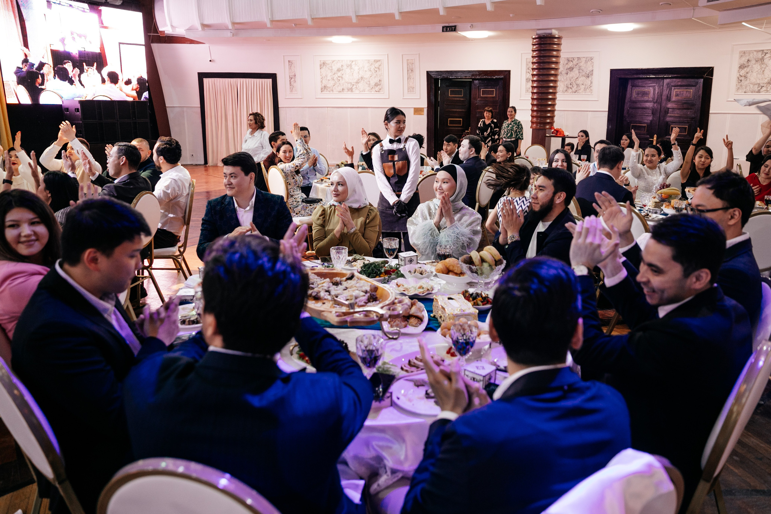 Свадебный банкет Абылайхан и Меруерт. Akkanatart.kz