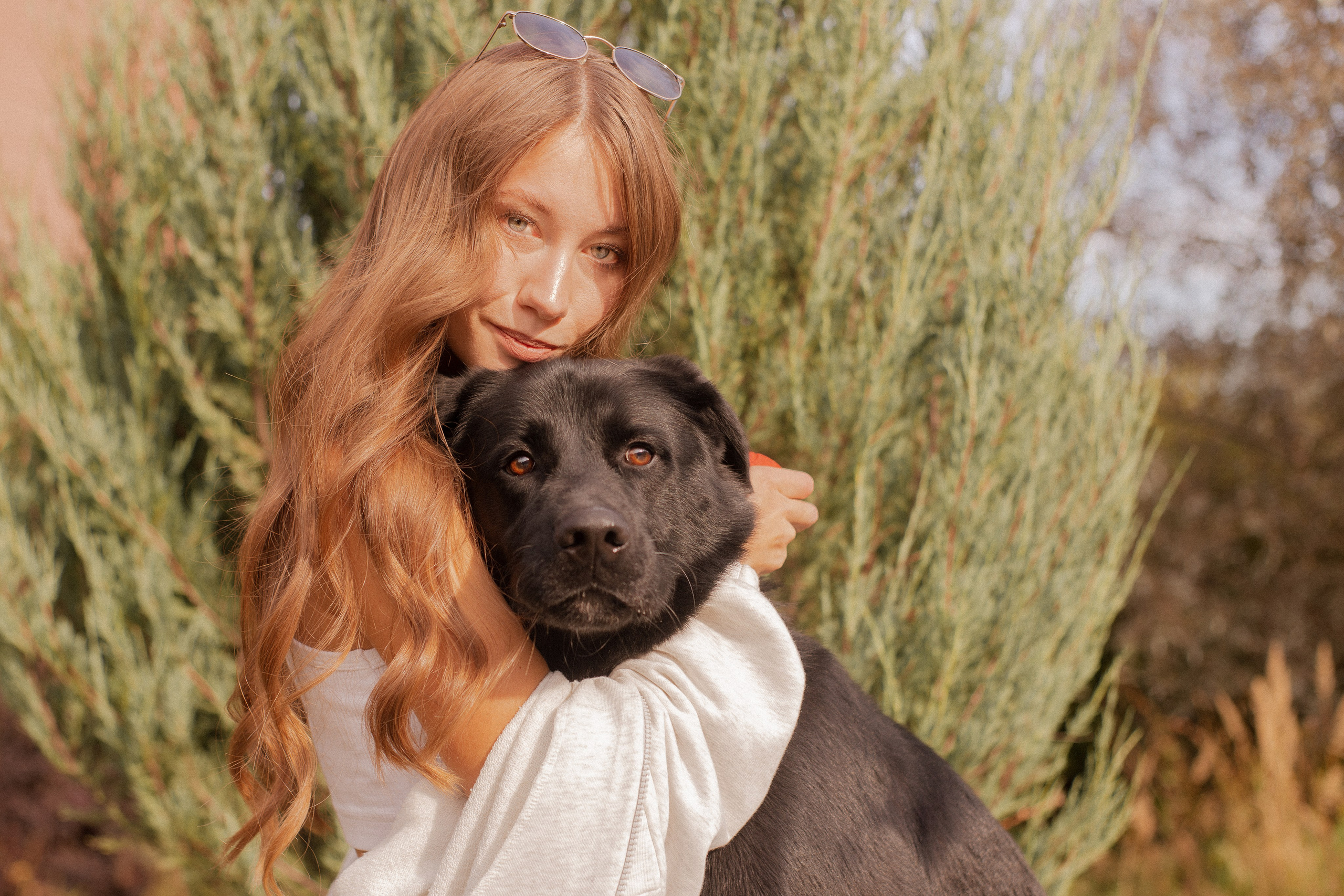 Анна и Лаки. Фотограф-анималист Мария Баркевич | Москва