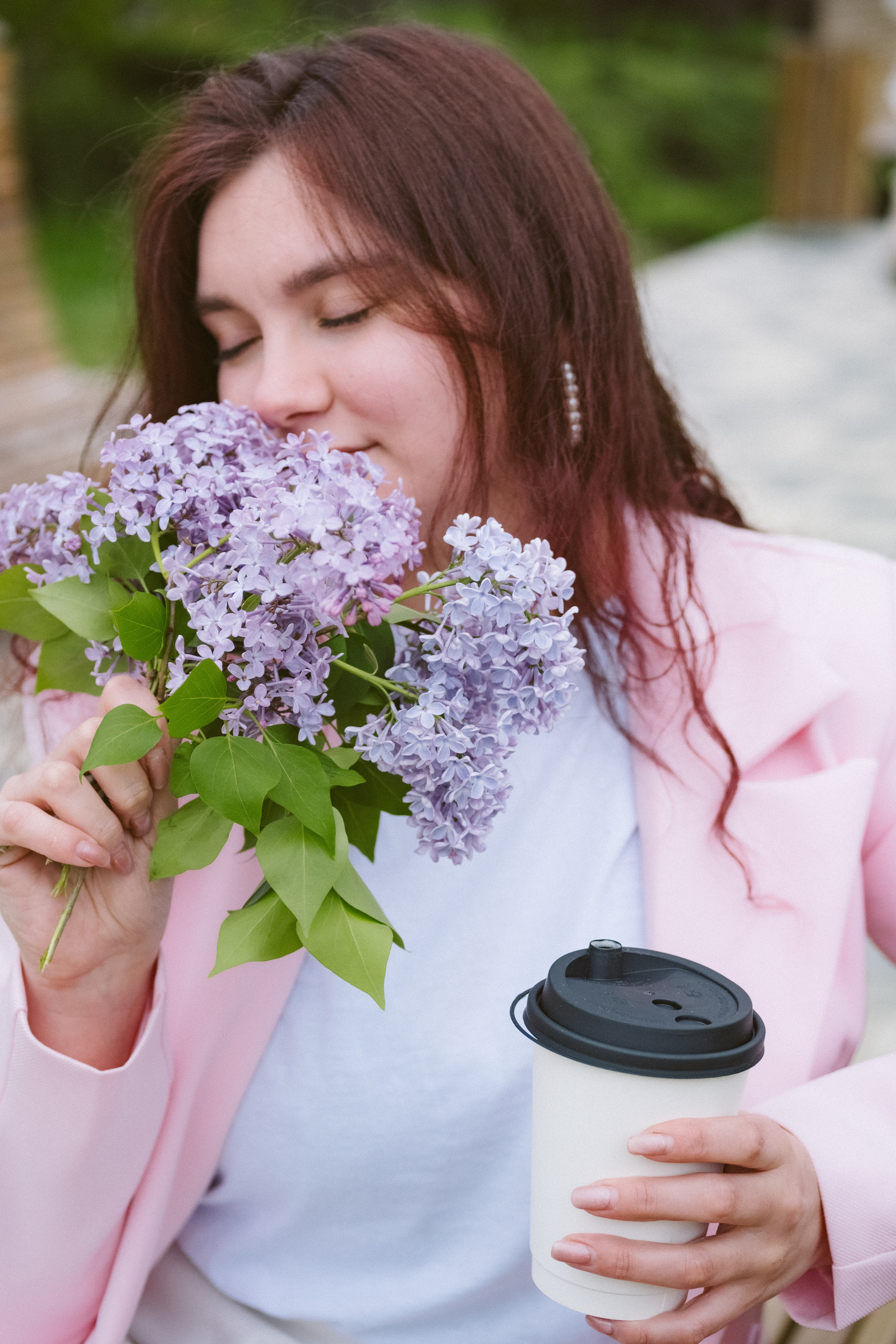 Фото-прогулка в цветущей сирени. Я Света, портретный и семейный фотограф в г. Анапа