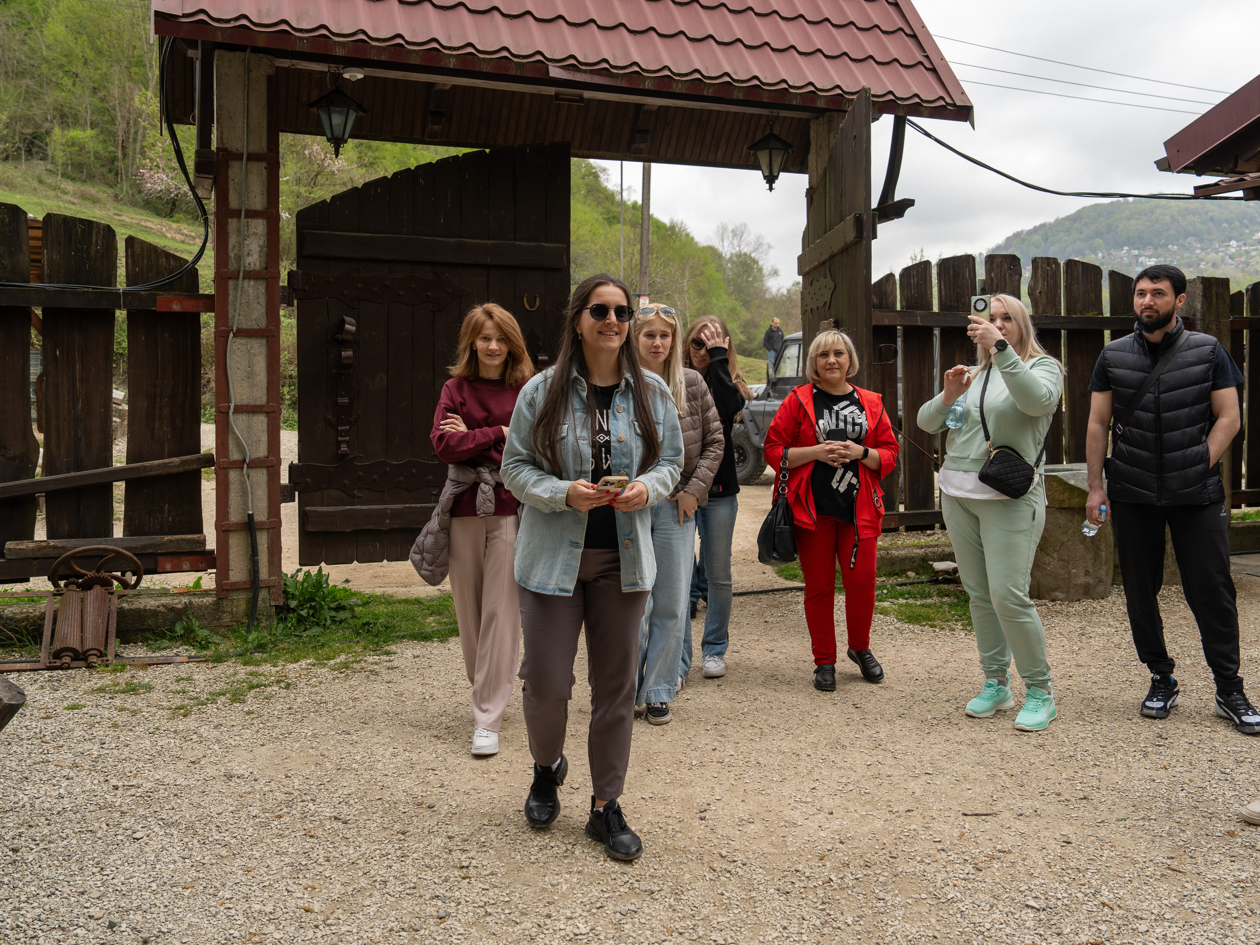 MICE мероприятие — джиппинг на каньон Псахо. Репортажный фотограф в Красной Поляне и Сочи Павлюченко Екатерина