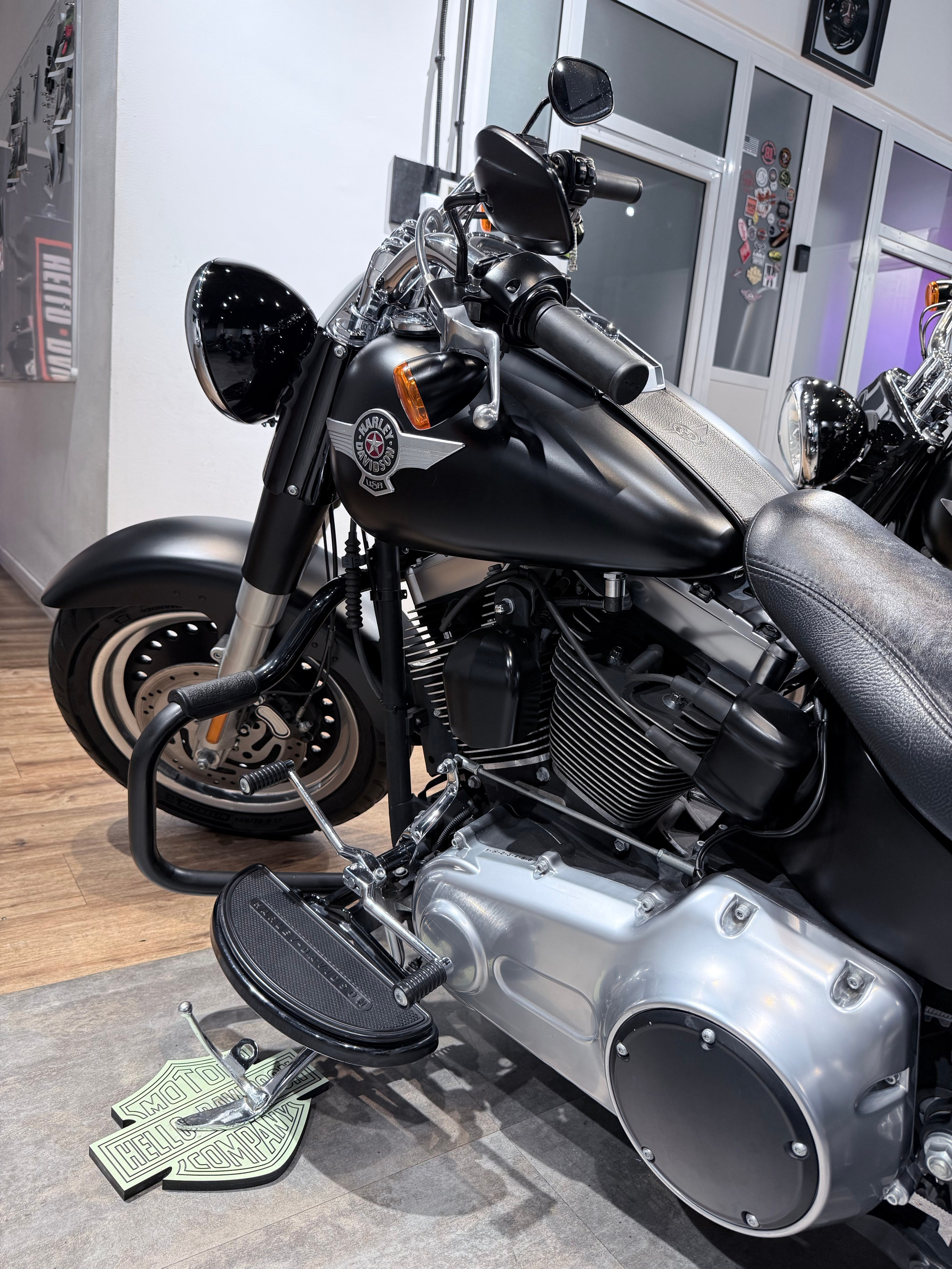 2014 Fat Boy Black Matt ABS. Hello Davidson, Москва. Только хорошие мотоциклы…