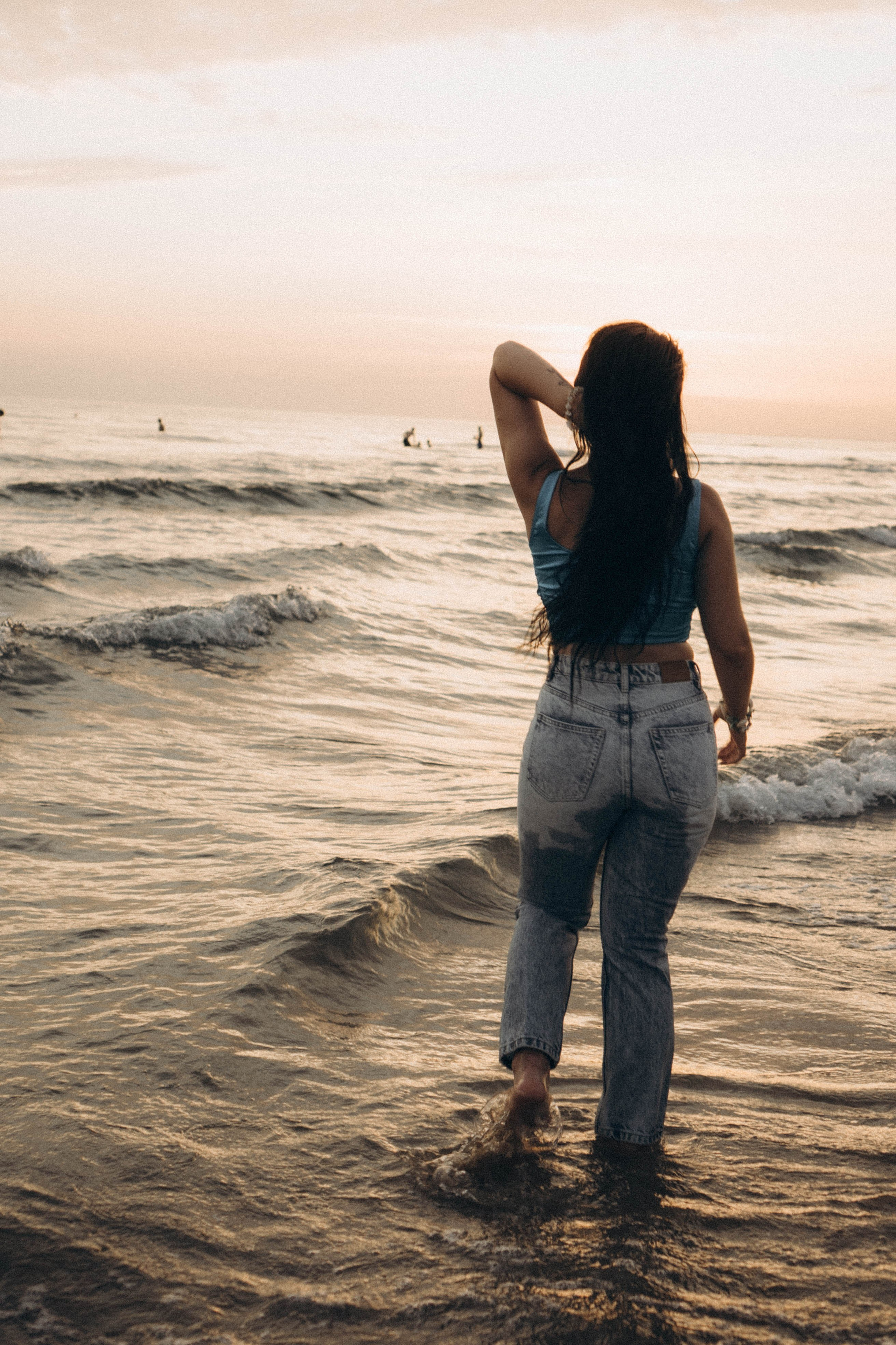 Июльский вечер на берегу черного моря. Профессиональный фотограф, Санкт-Петербург — Виктория Богомолова
