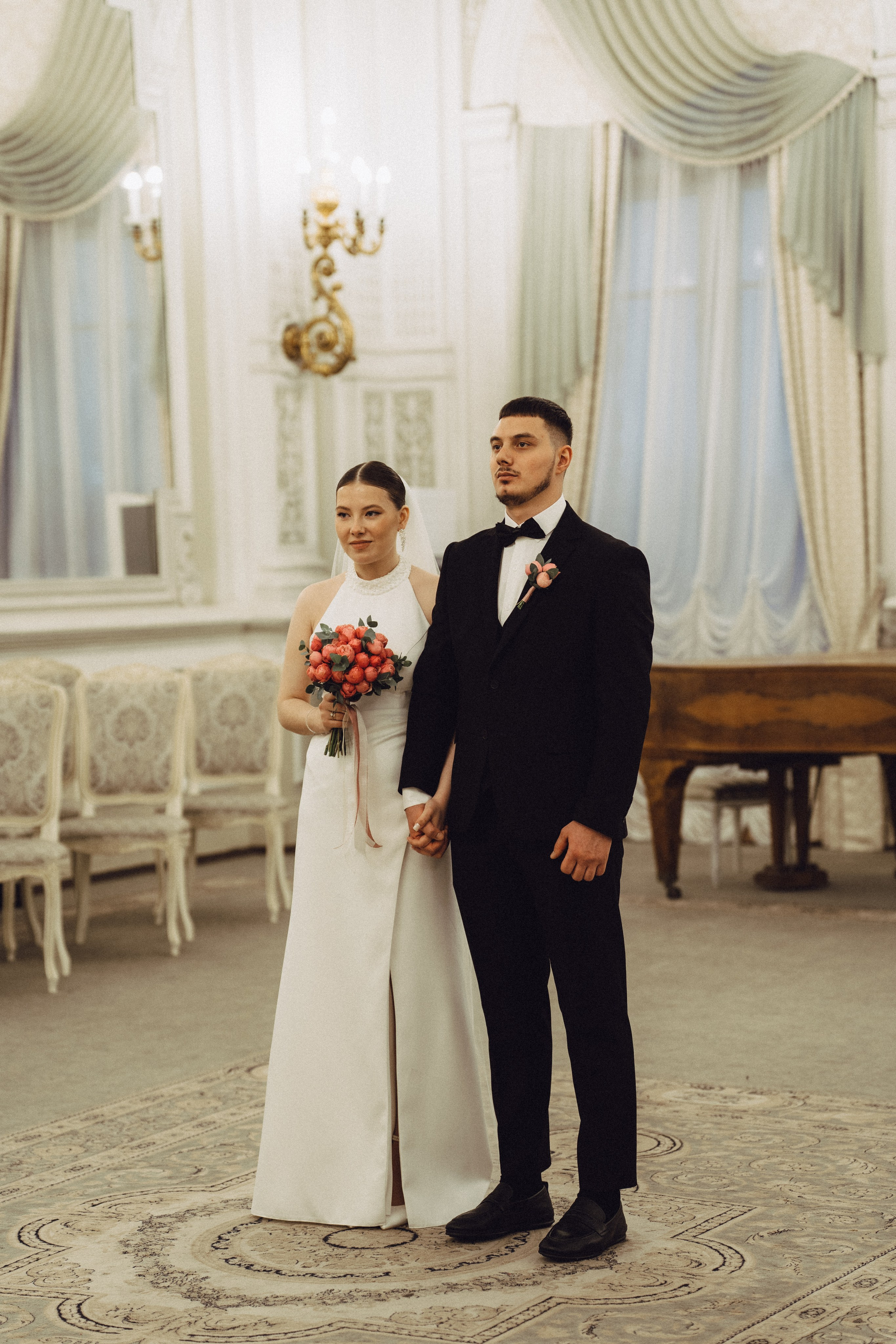 СВАДЕБНАЯ СЬЕМКА В ПЕВОМ ДВОРЦЕ БРАКОСОЧЕТАНИЯ. Профессиональный фотограф, Санкт-Петербург — Виктория Богомолова