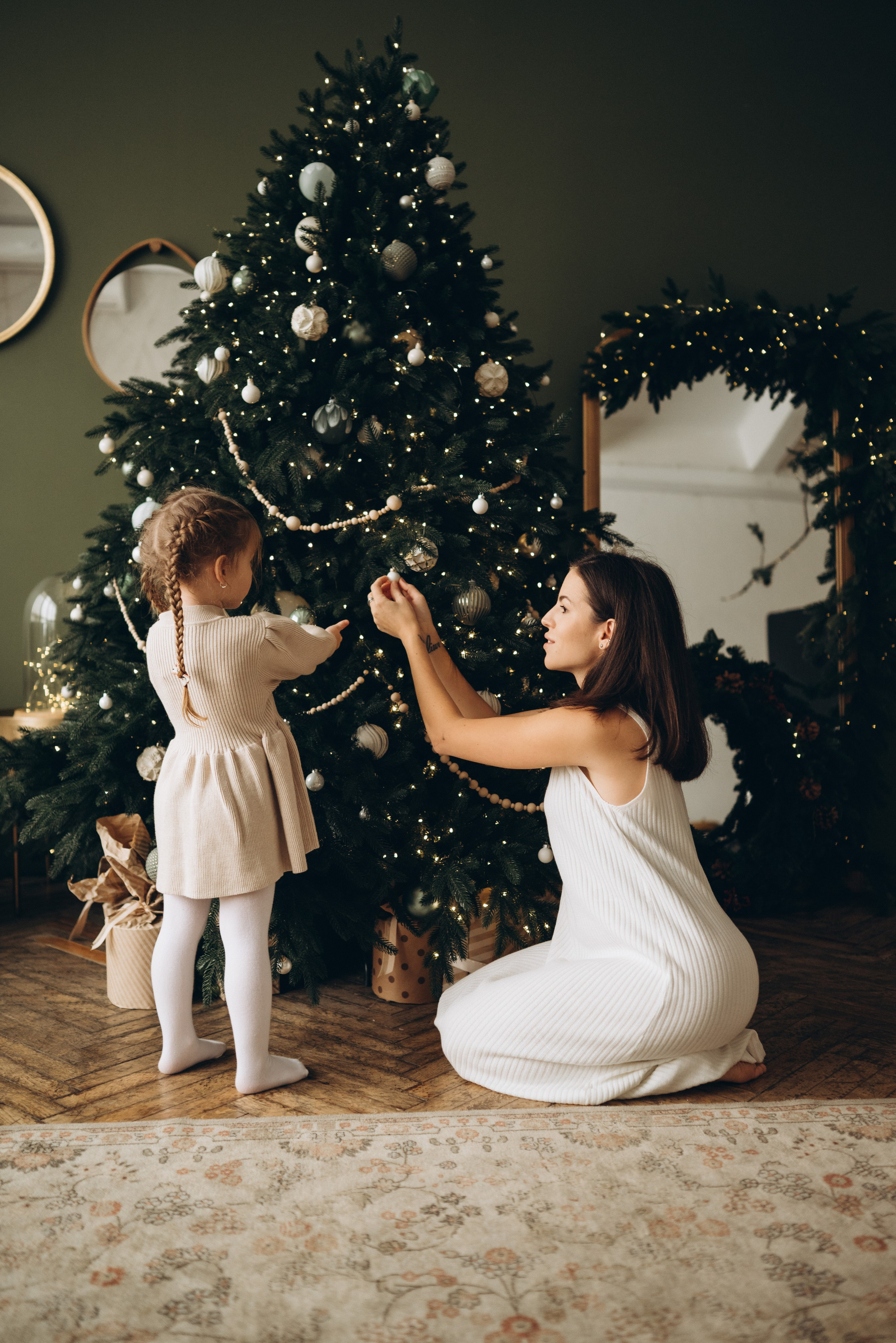 Семейная новогодняя фотосессия. Женский и семейный фотограф в Москве и Красногорске Светлана Левченко