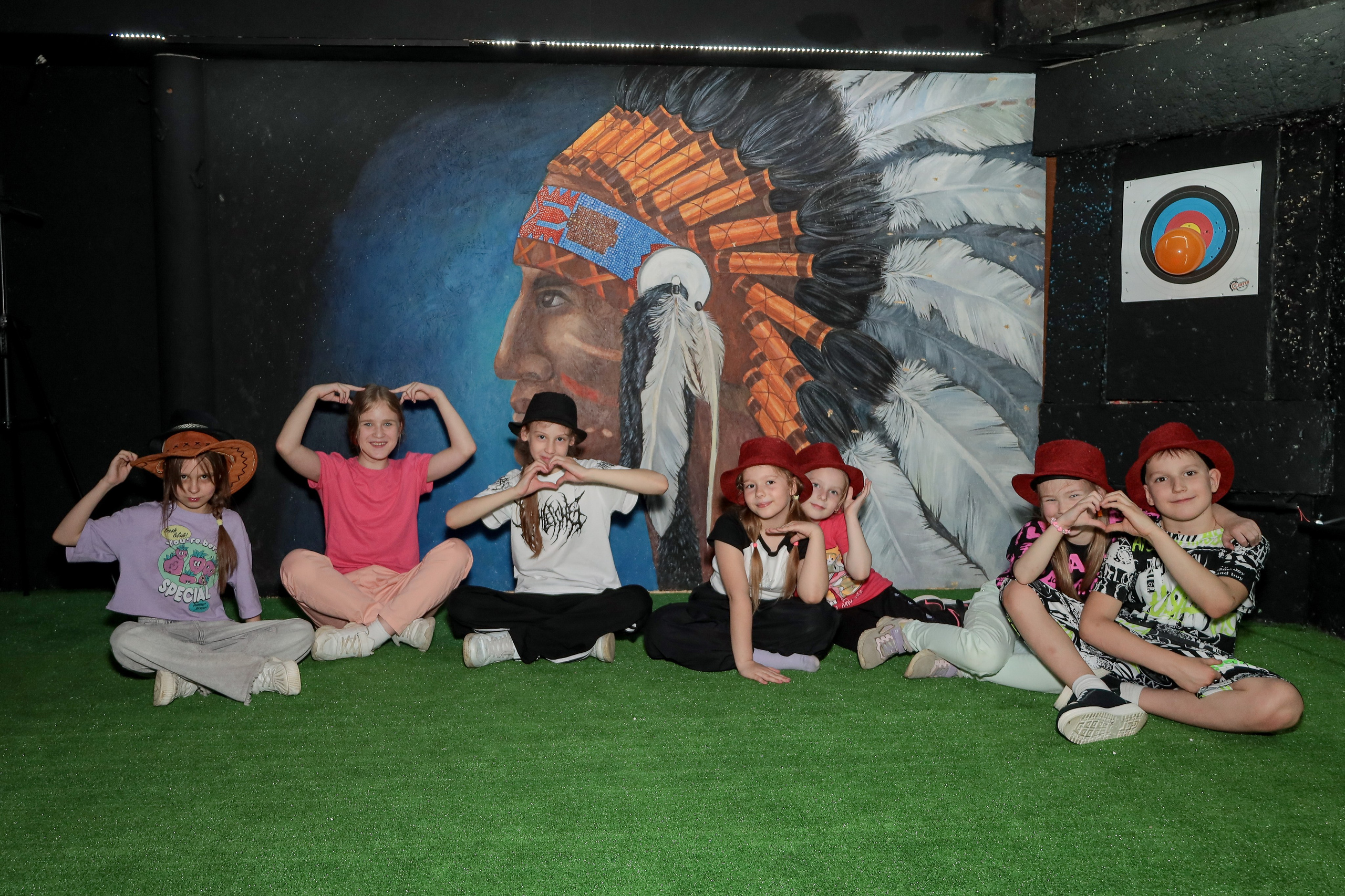 День рождение в стрелковом клубе. Фотограф Надршина Лилия