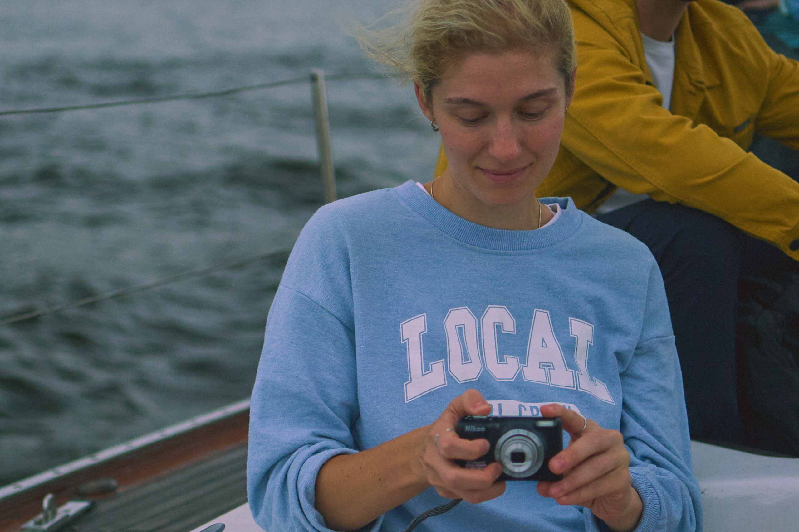 CLOUDY DAY ON A YACHT. Юля Ф