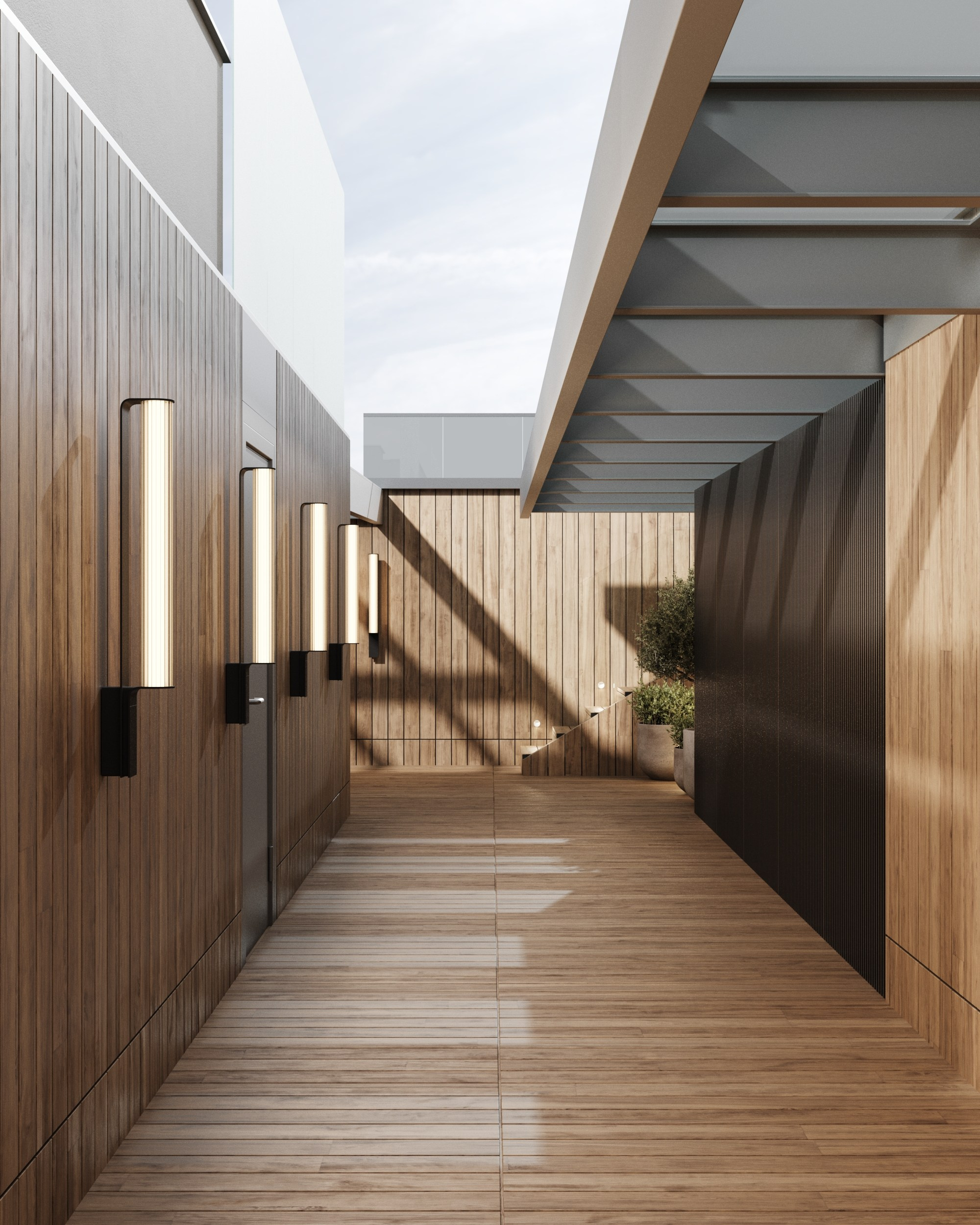 Визуализация крыши пентхауса Москва. Архитектор-дизайнер в Казани