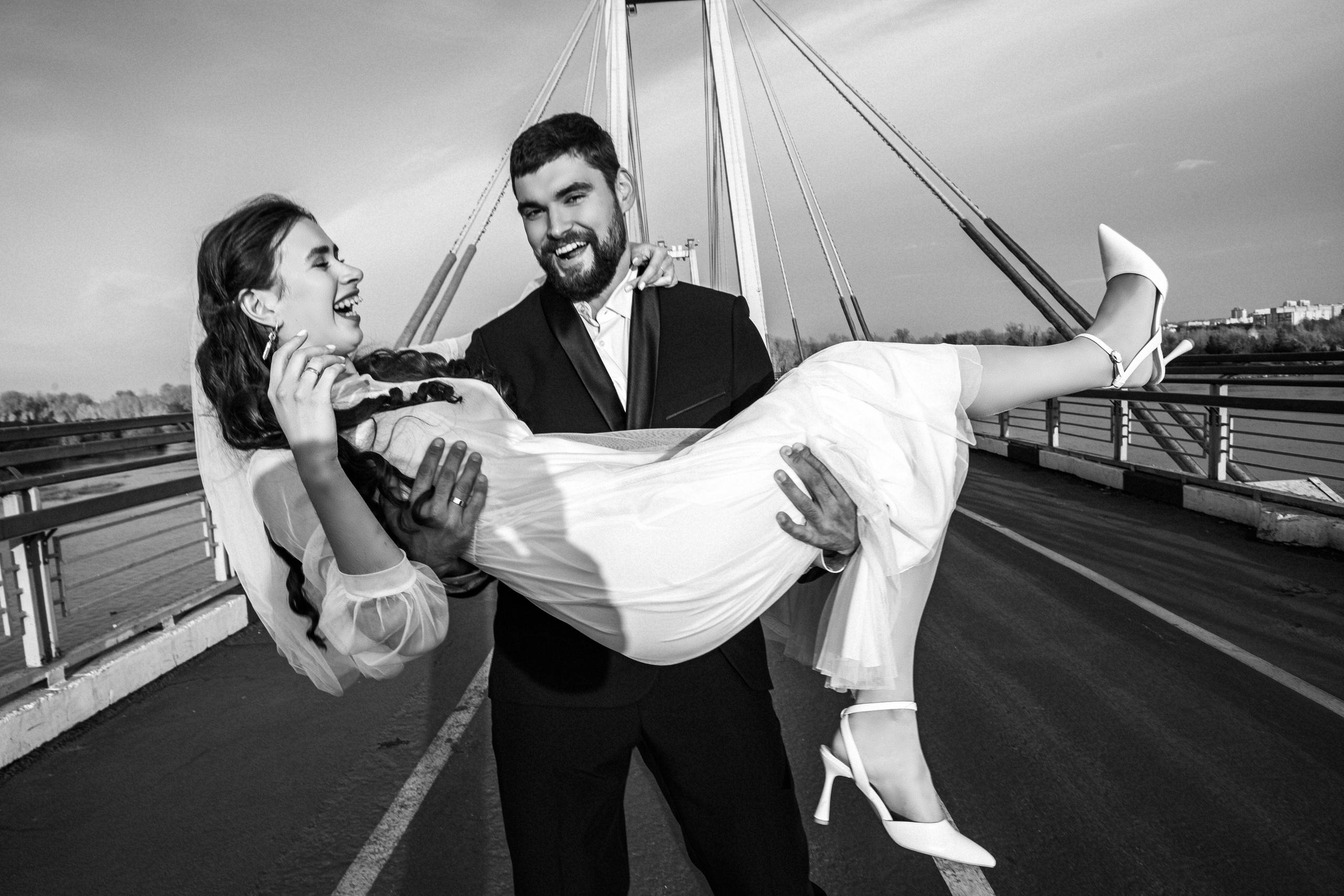 Вантовый  мост Красноярск