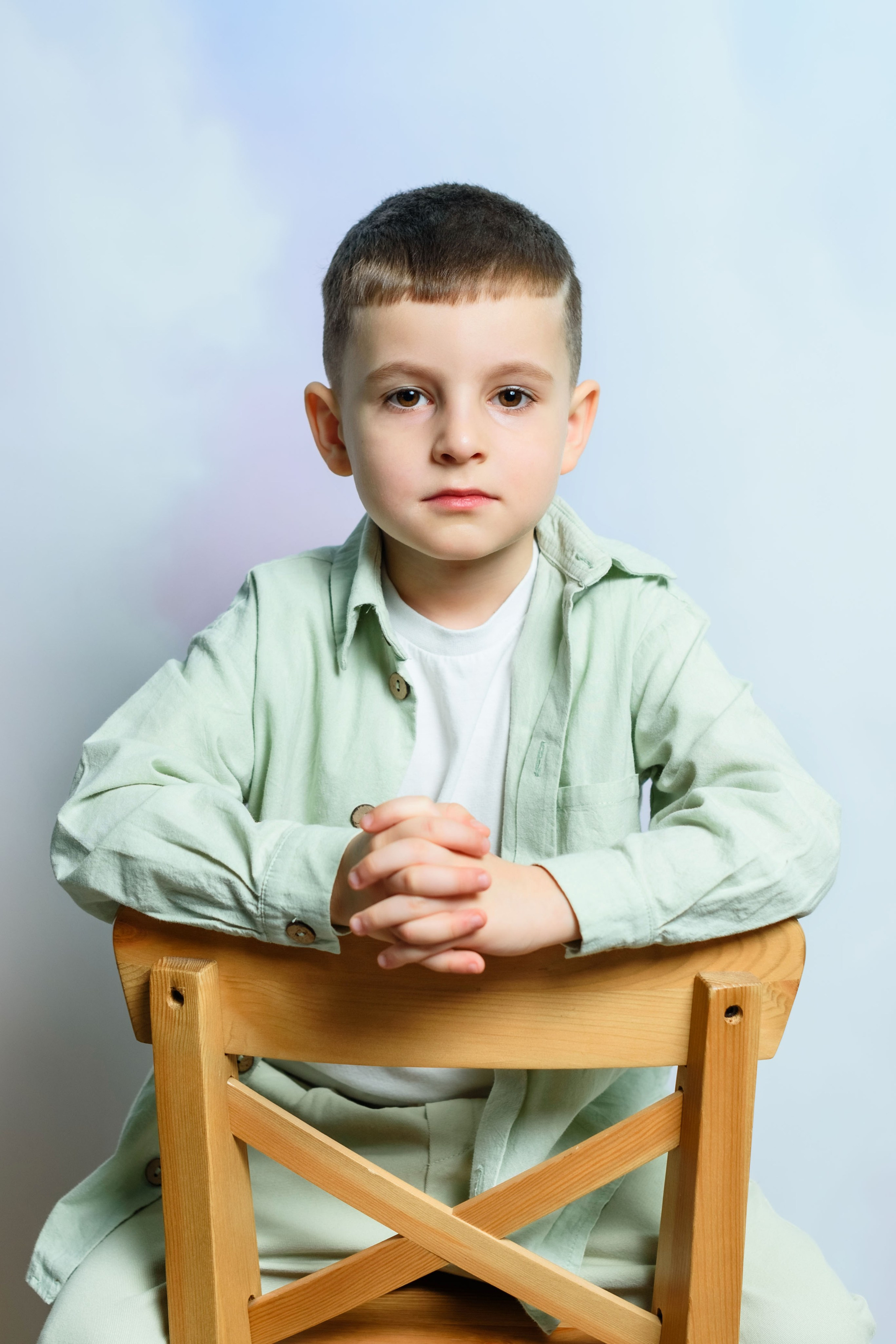 Портреты в детском саду. Школьный фотограф