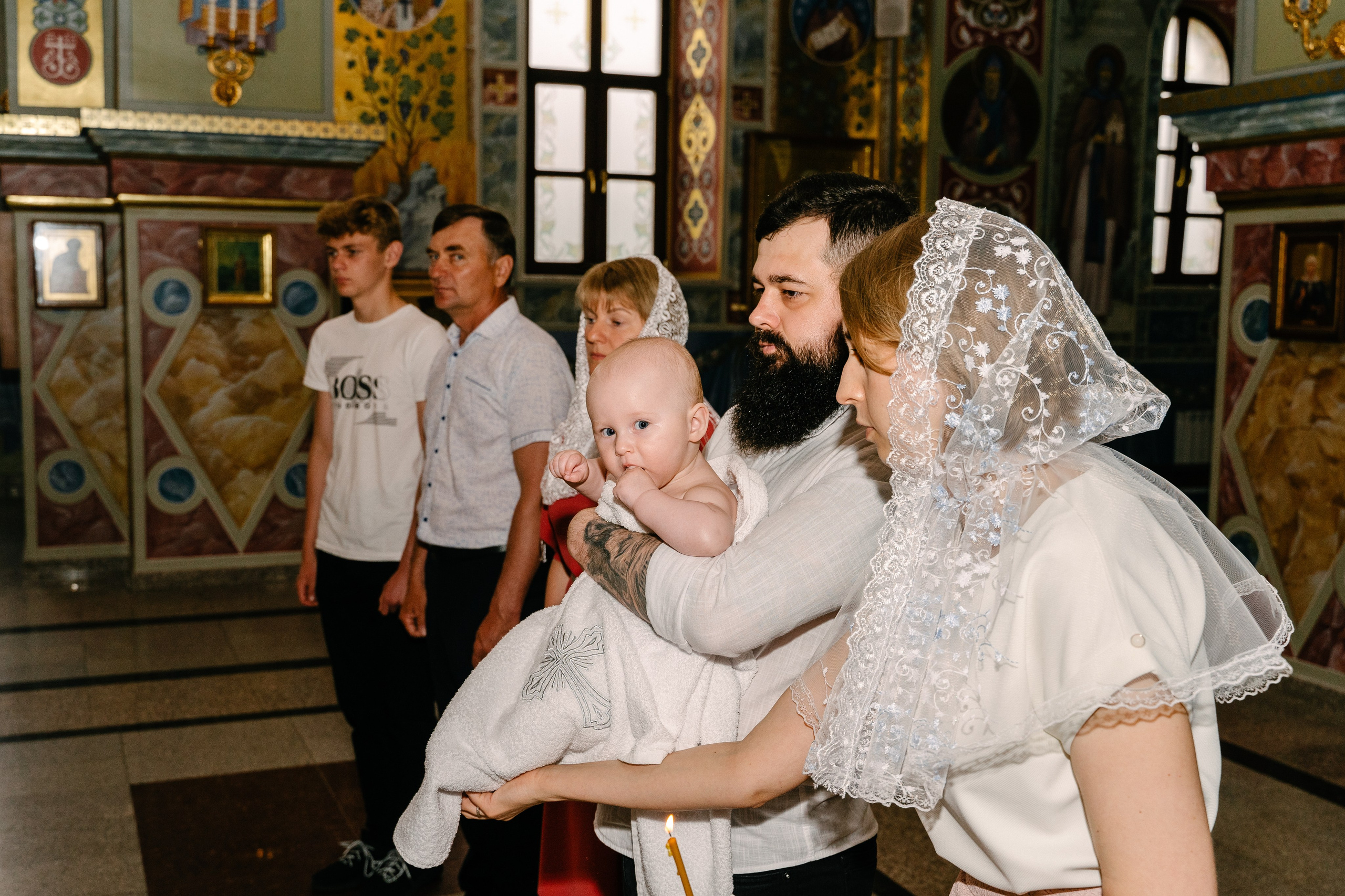 Крещение Федора. Свадебный фотограф Юлия Копылова