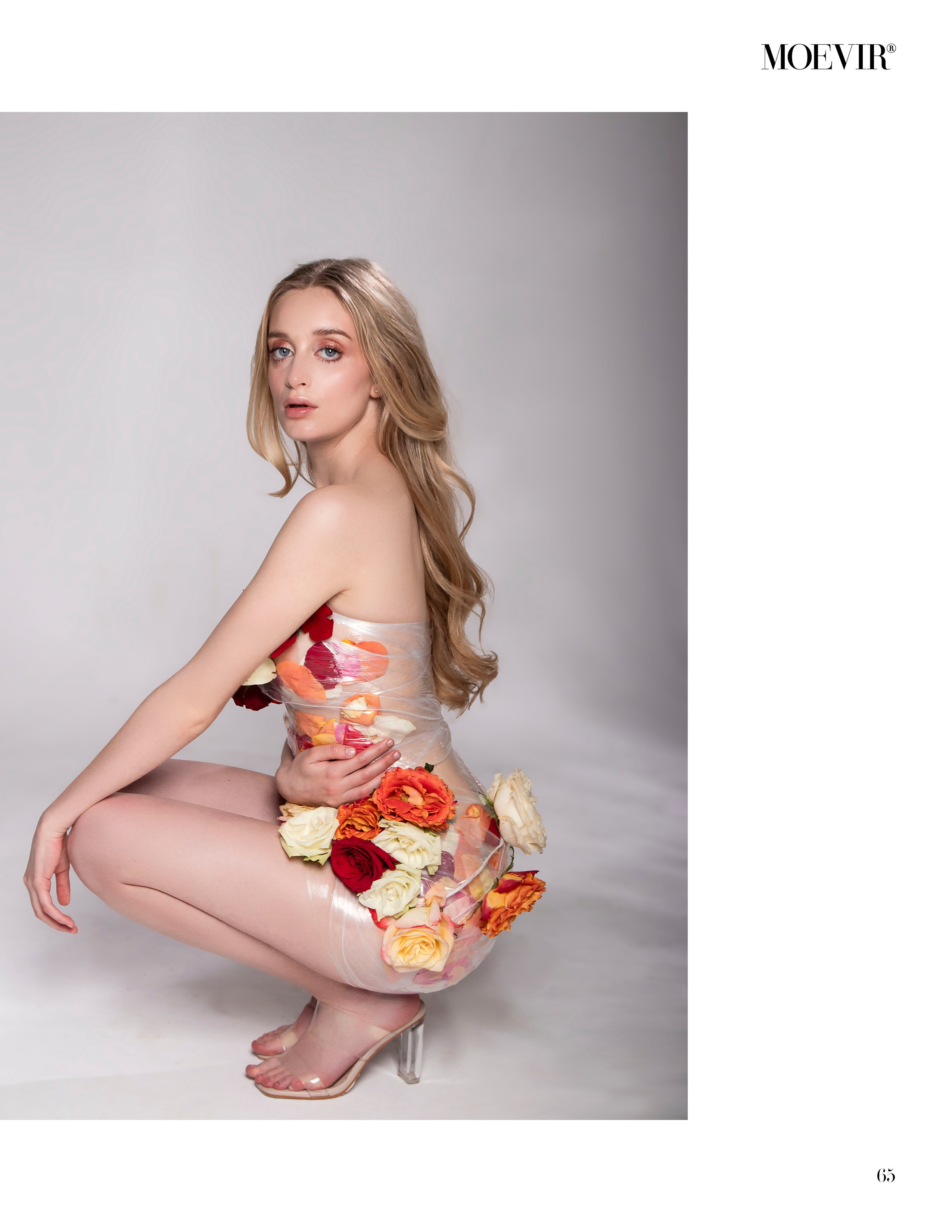 Нежные цветочные феи, публикация в MOEVIR magazine. Портретный фотограф в Санкт-Петербурге Савельева Ольга