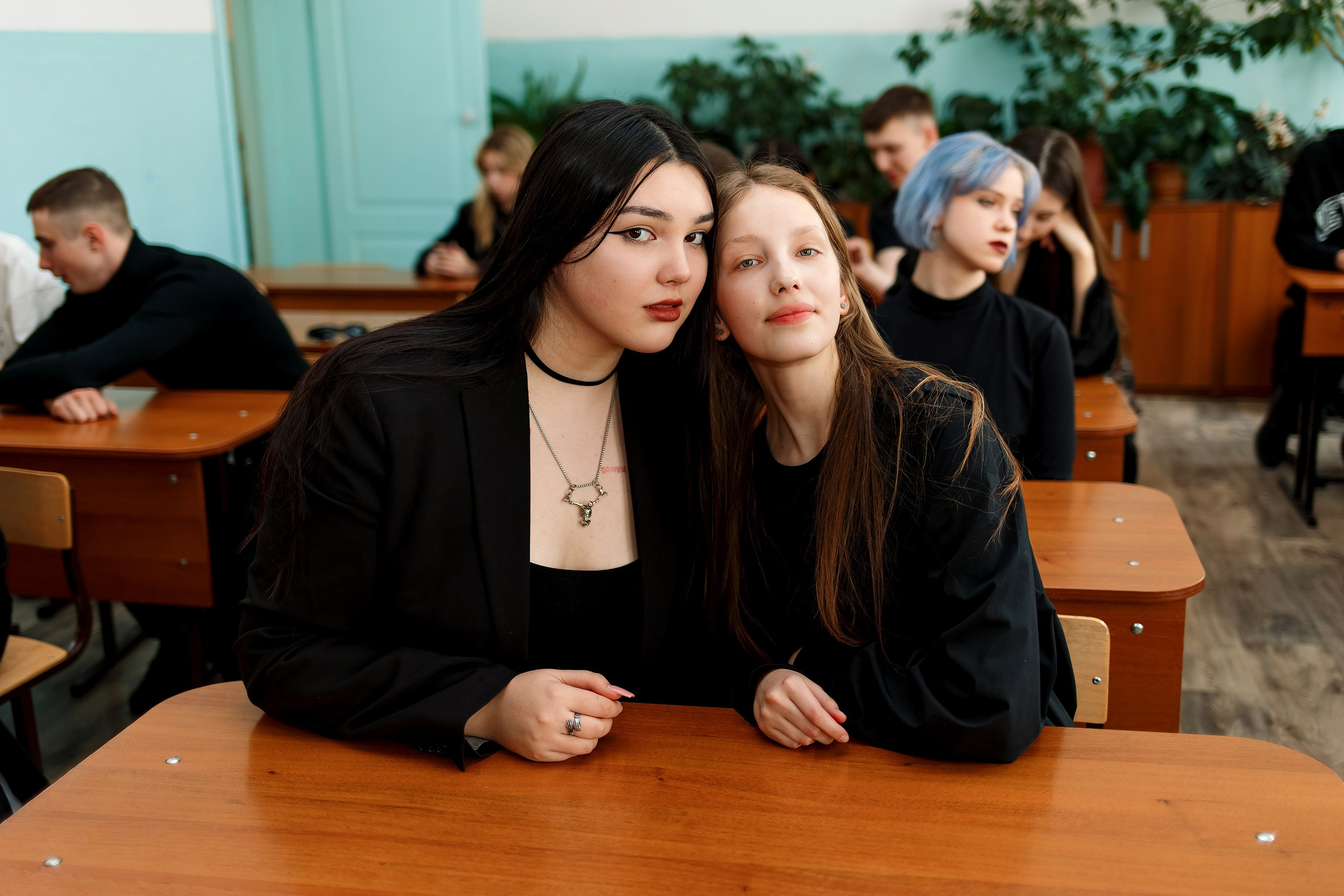 11 класс съемка в школе. Фотограф Любовь Корниенко, Примоский край