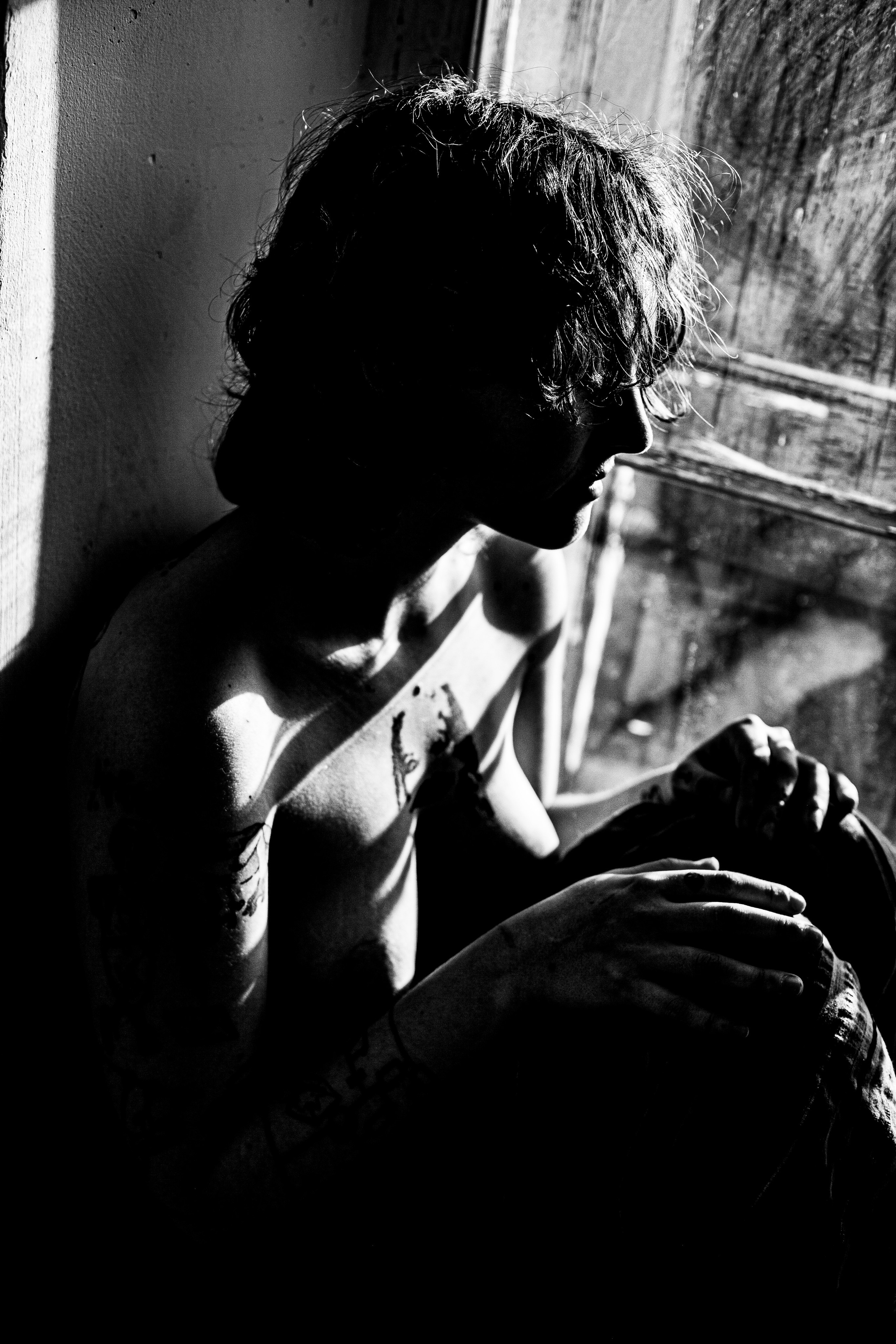 Настя Облако. Черно-белый фотограф Дмитрий Пчелкин