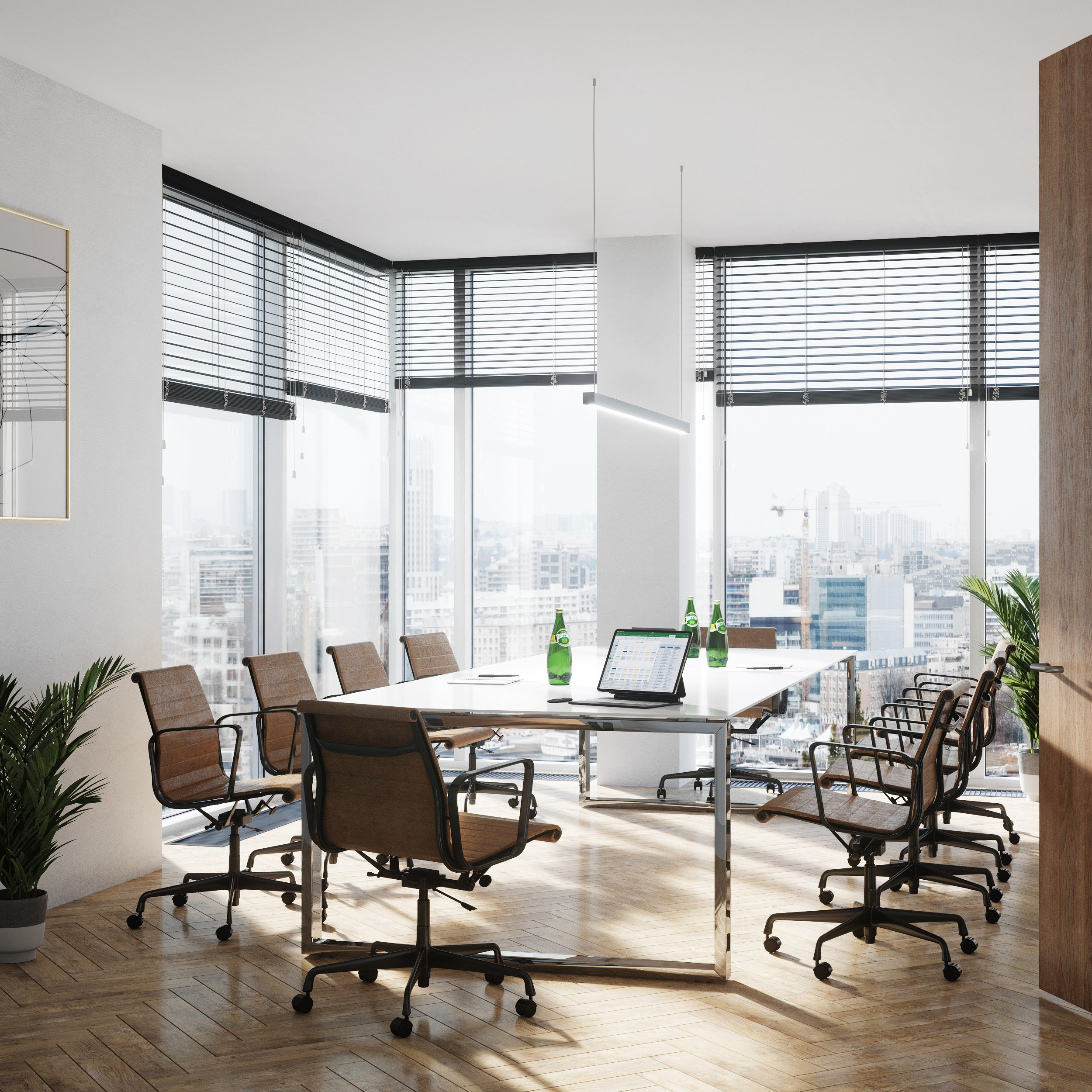 Офис Lincoln International. Клиент Геннадий Рудаев. Евгений Пырков — 3d визуализатор интерьеров и экстерьеров России