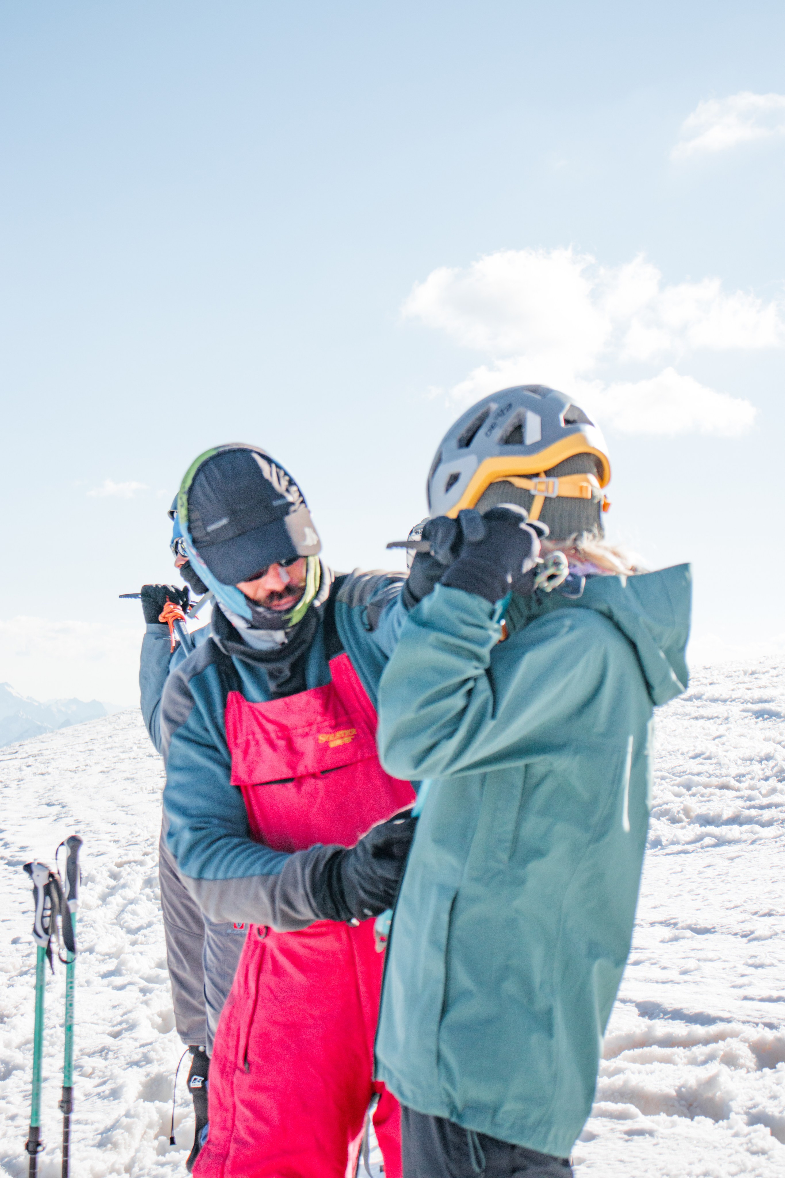 Снежно-ледовые занятия. Фотограф на трекинг и восхождение Эльбрус, Приэльбрусье. Елизавета Бобок