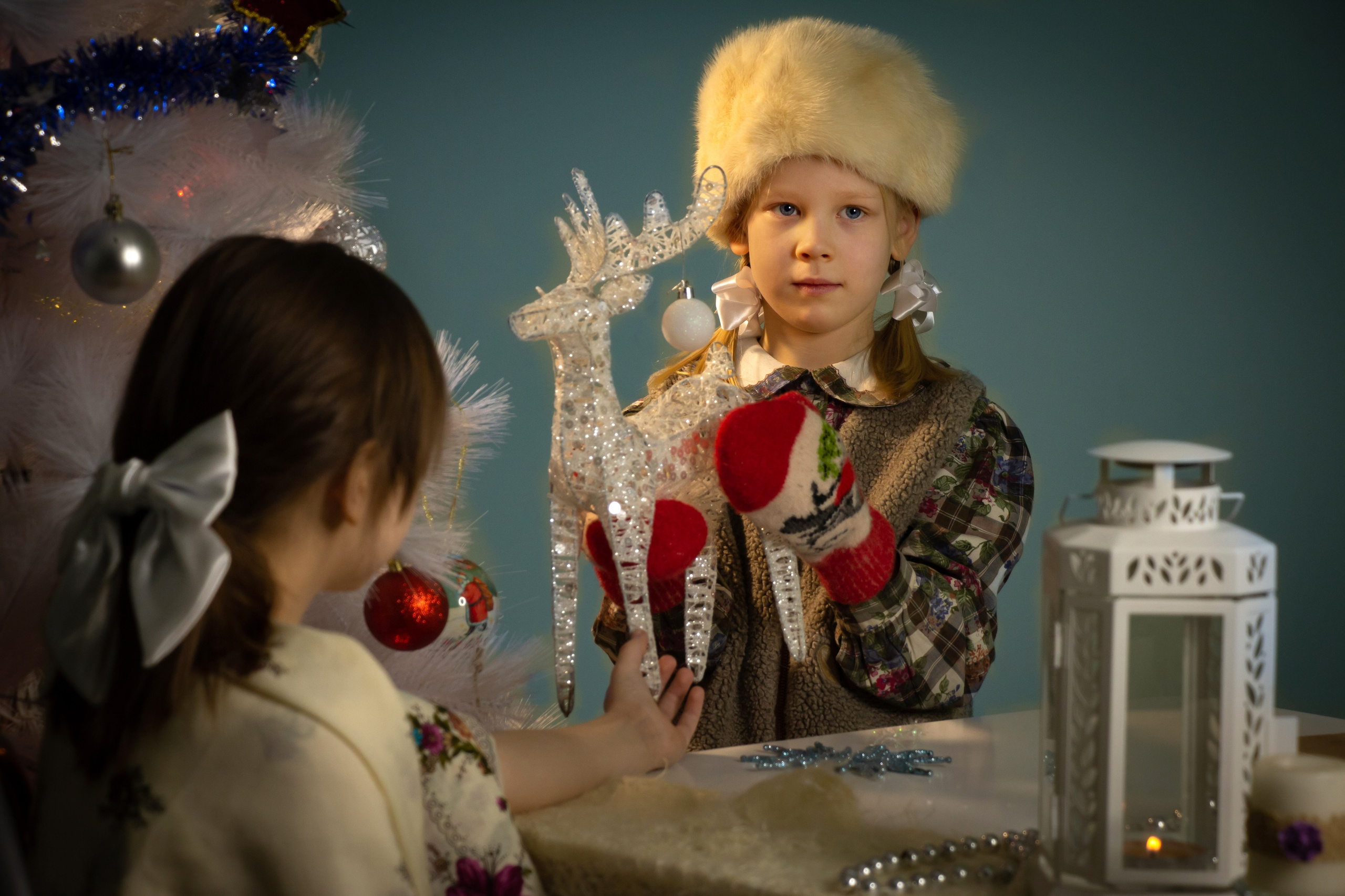 Детская новогодняя фотосессия. Фотограф в Москве Юлия Карпова