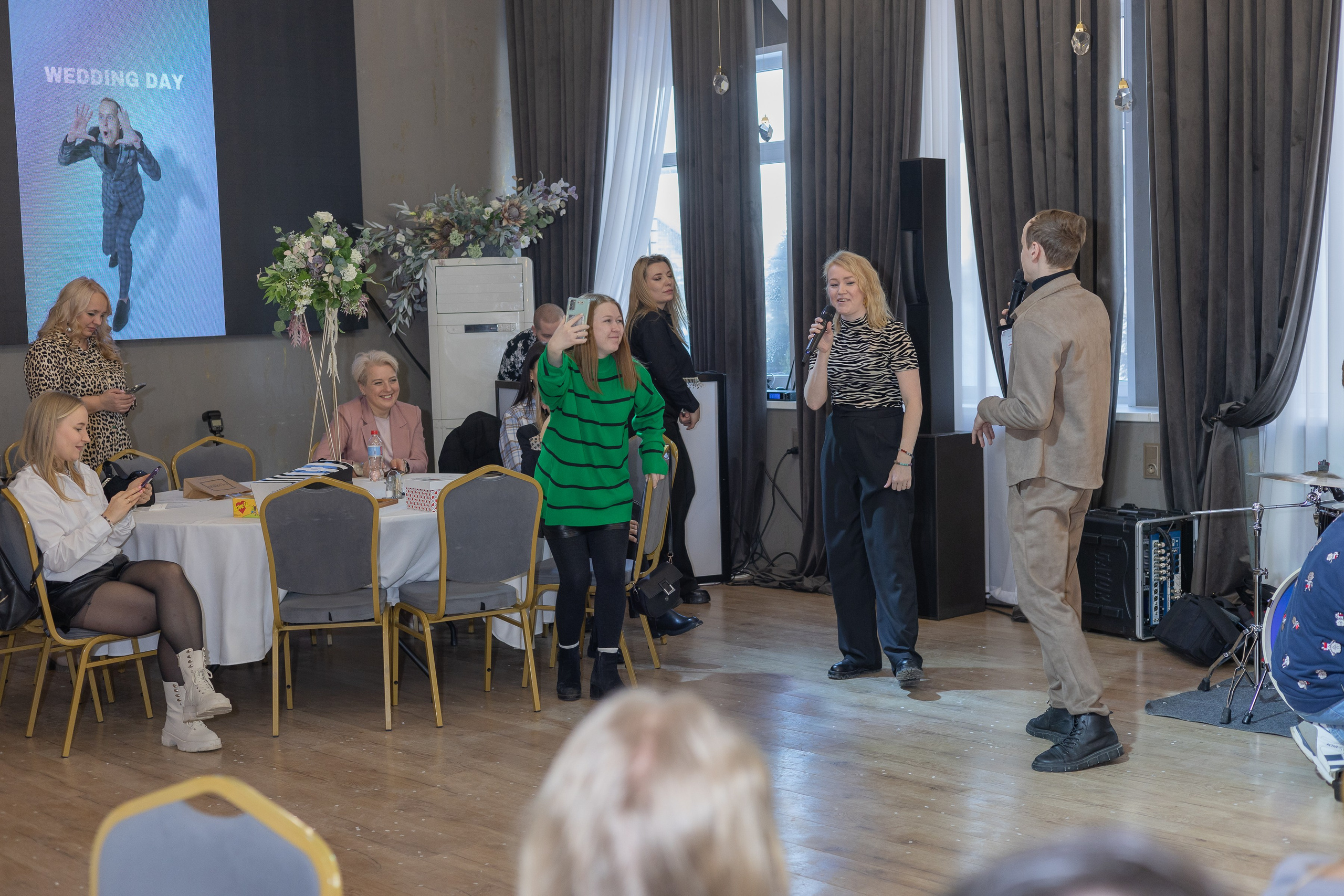 Свадебное чаепитие для молодоженов