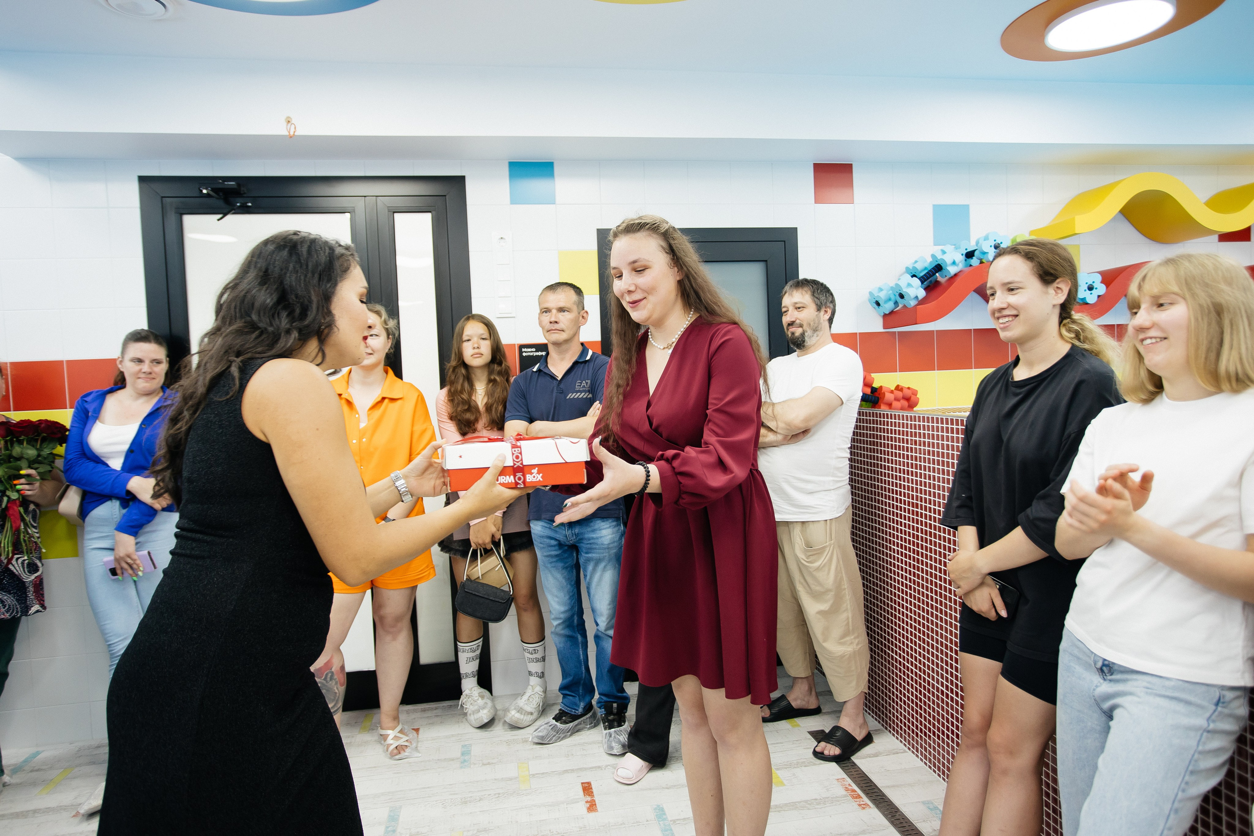 Открытие бассейна. Фотограф в Иркутске