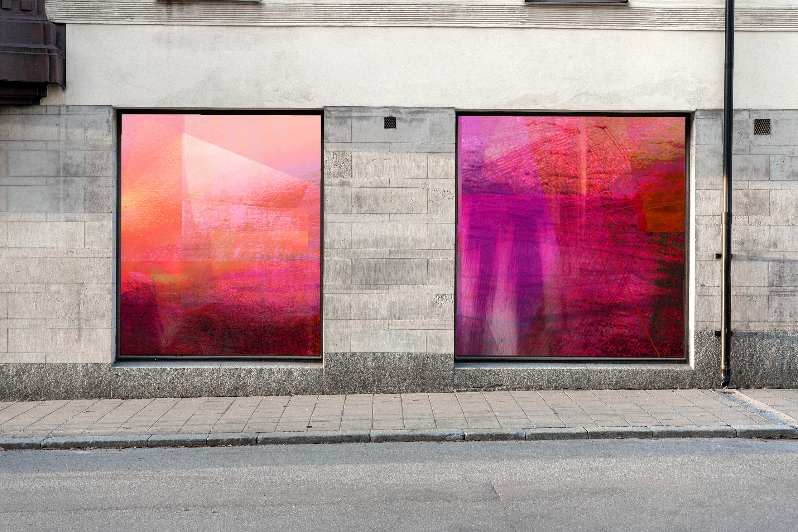 HUMAN SIGNAL. Абстракт художник Светлана Маджента, Санкт-Петербург