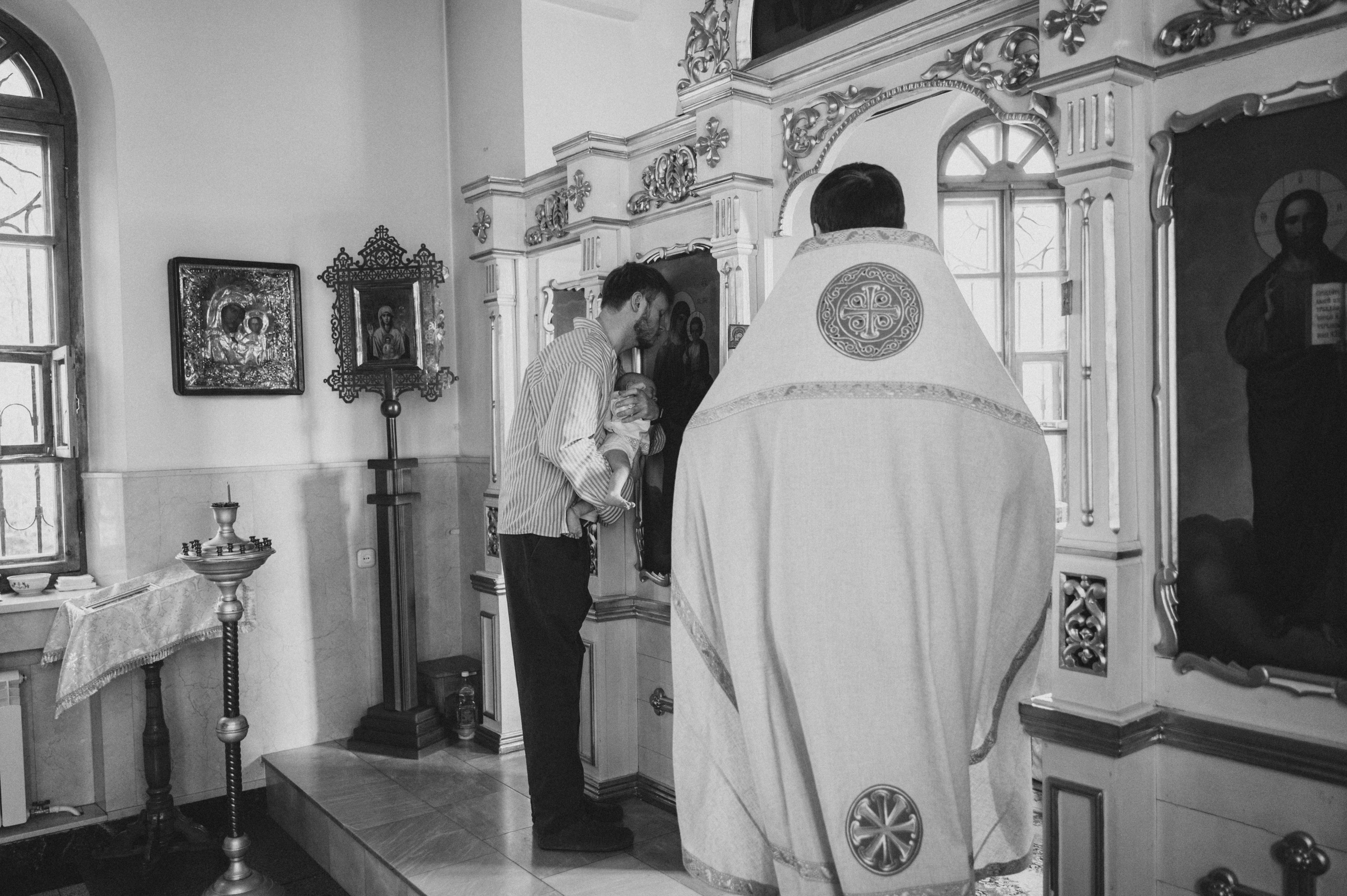 Крещение Артура (Храм Марии Магдалины). Семейный фотограф в Минске Дарья Дреко