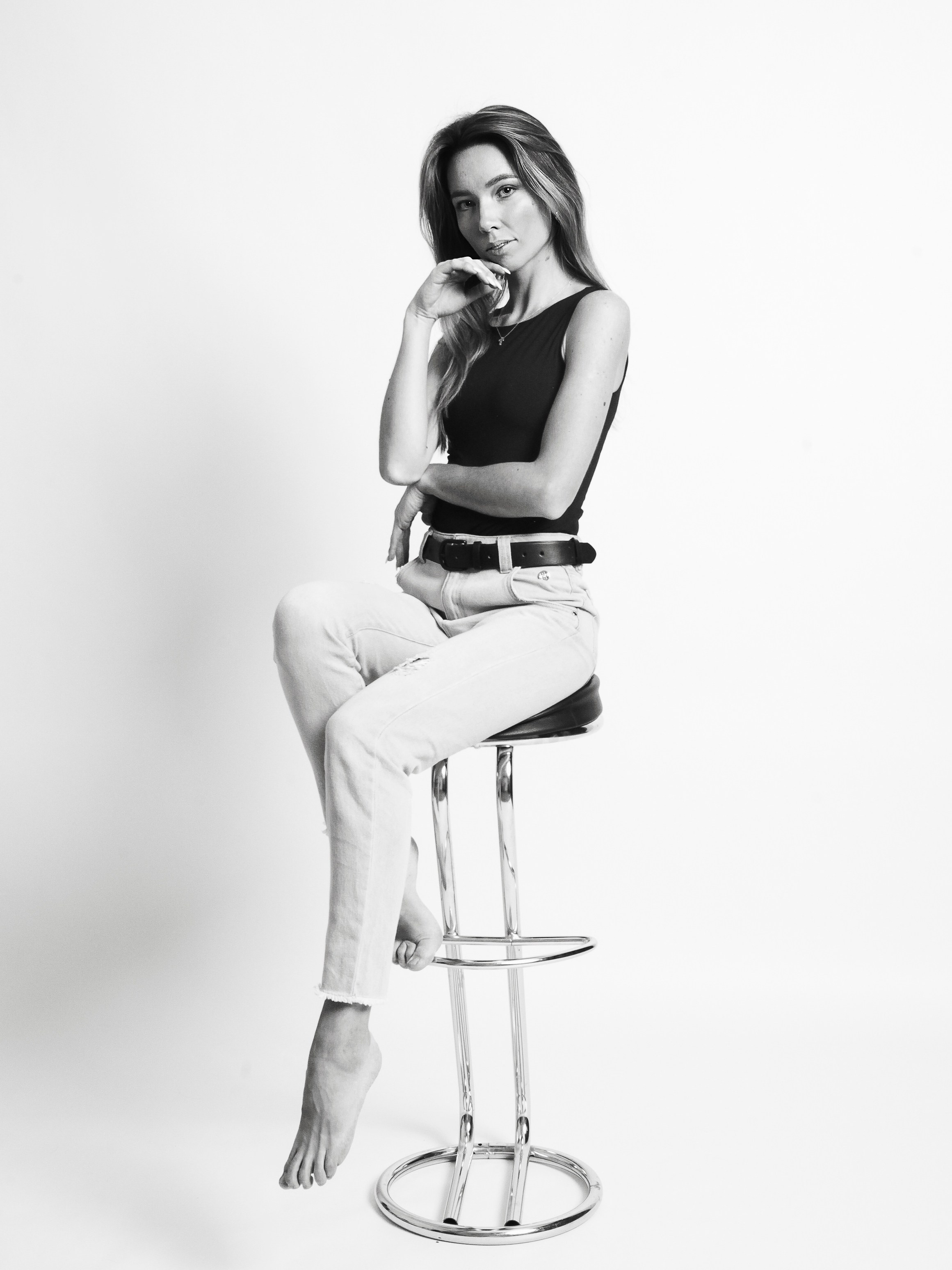 ЧБ. Автопортретная33